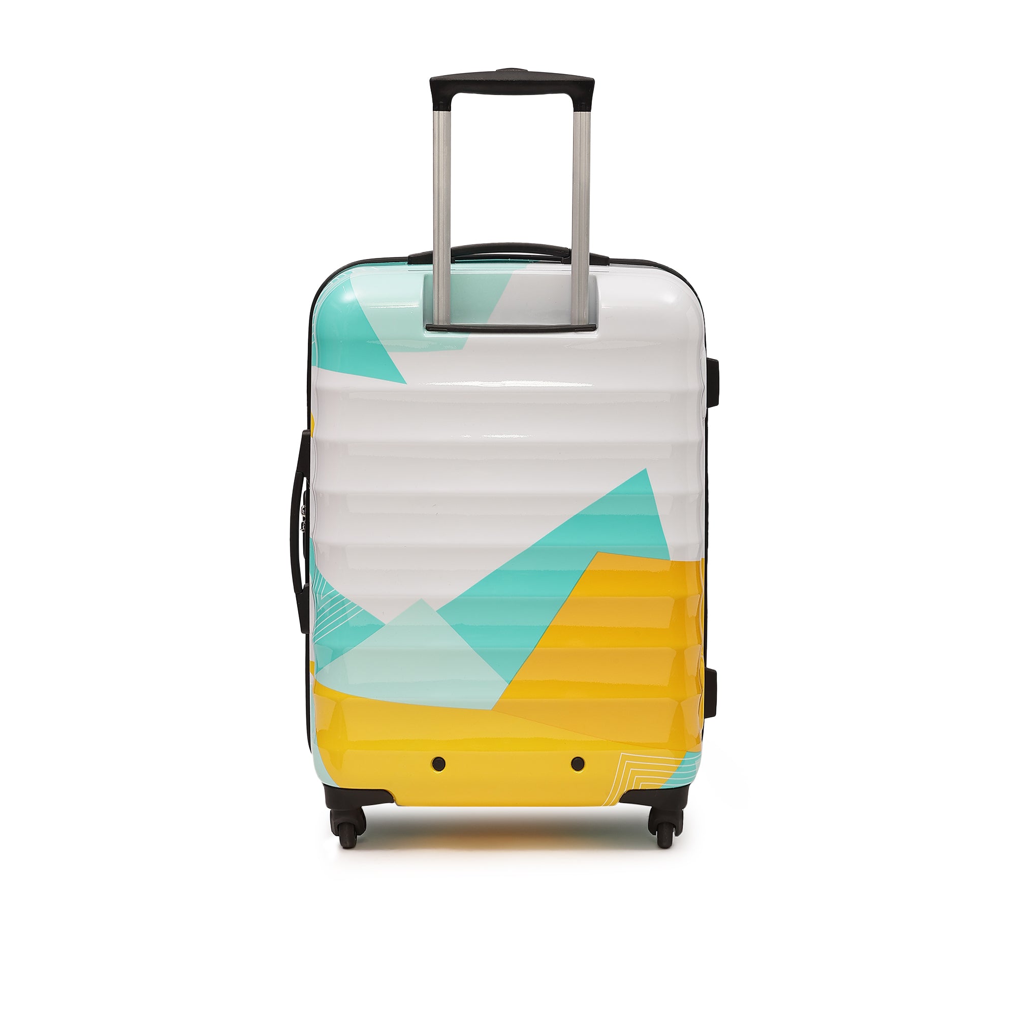 Mexico Printed Teal Medium Trolley