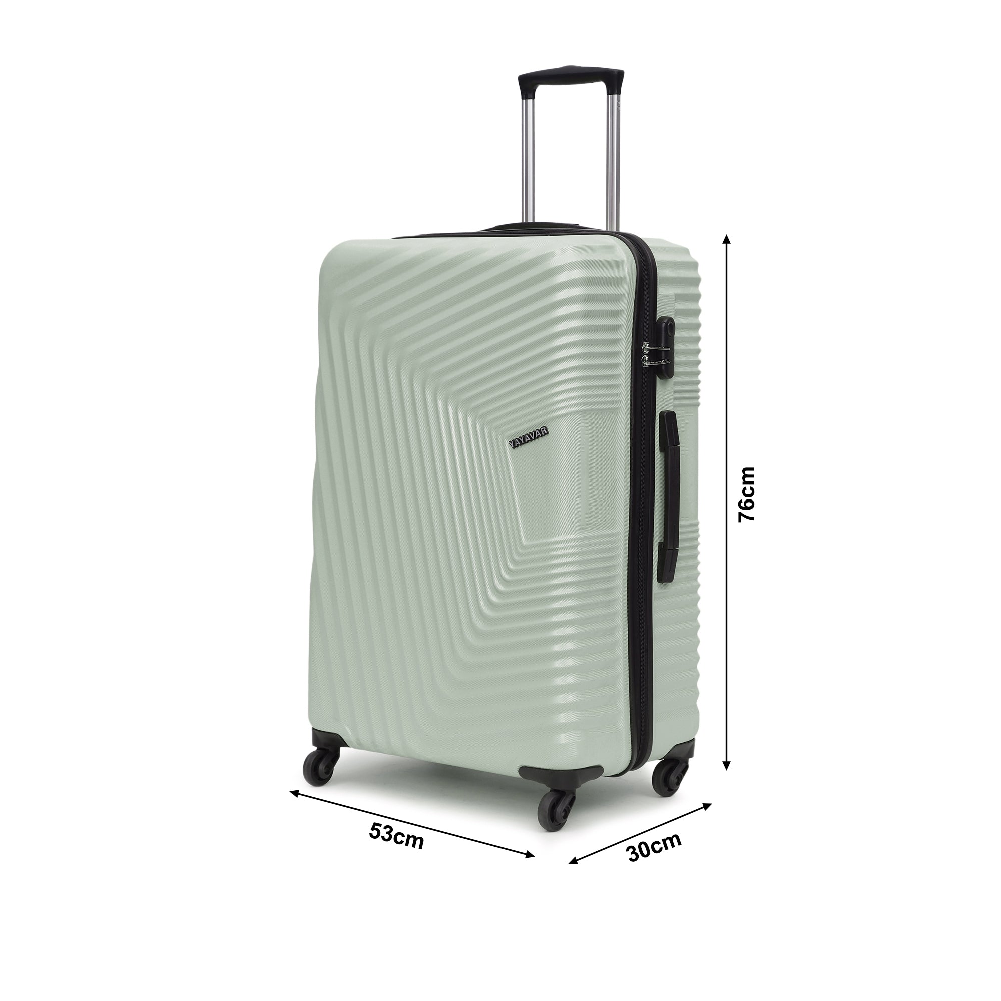 Monaco Sea Green Large Trolley