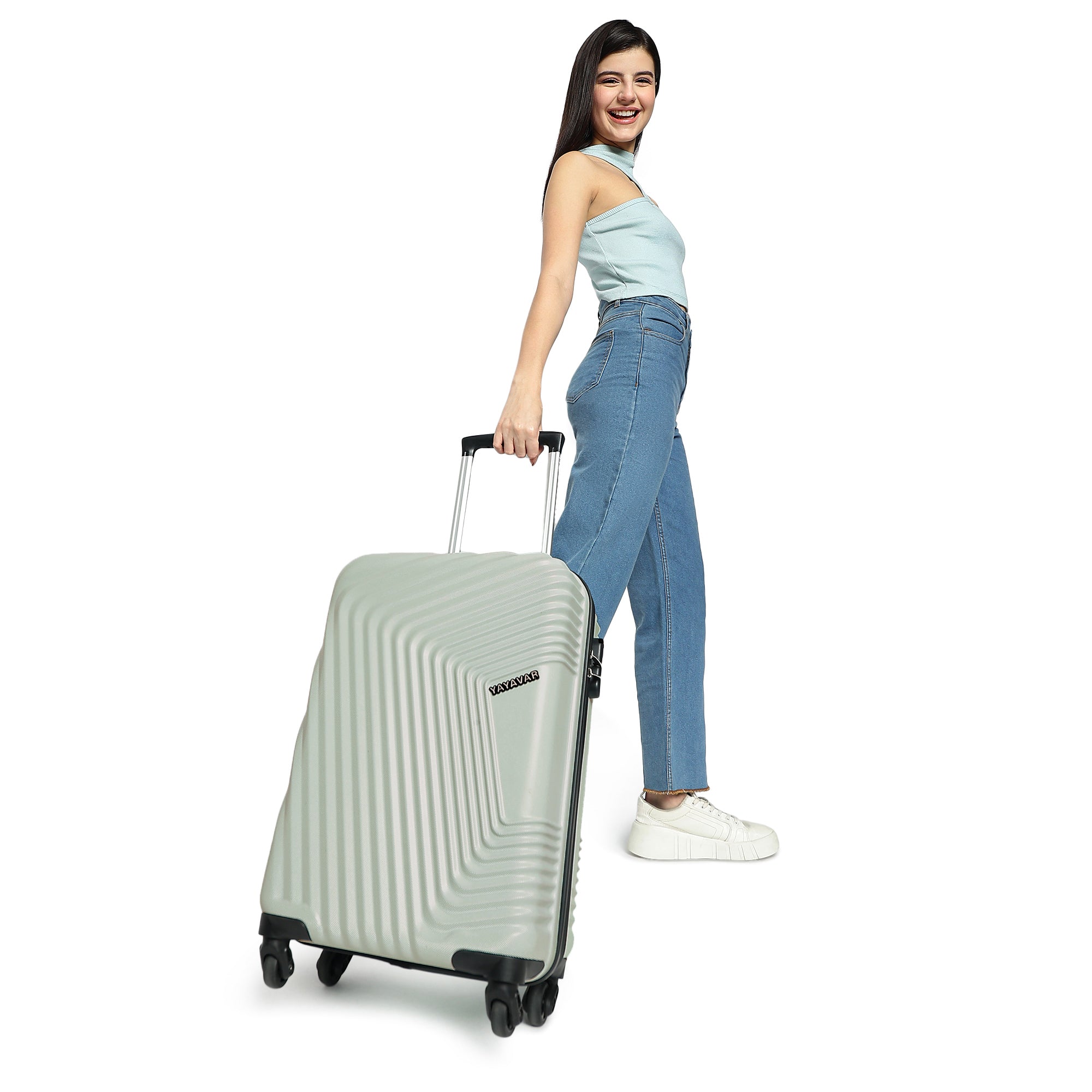 Monaco Sea Green Small Trolley