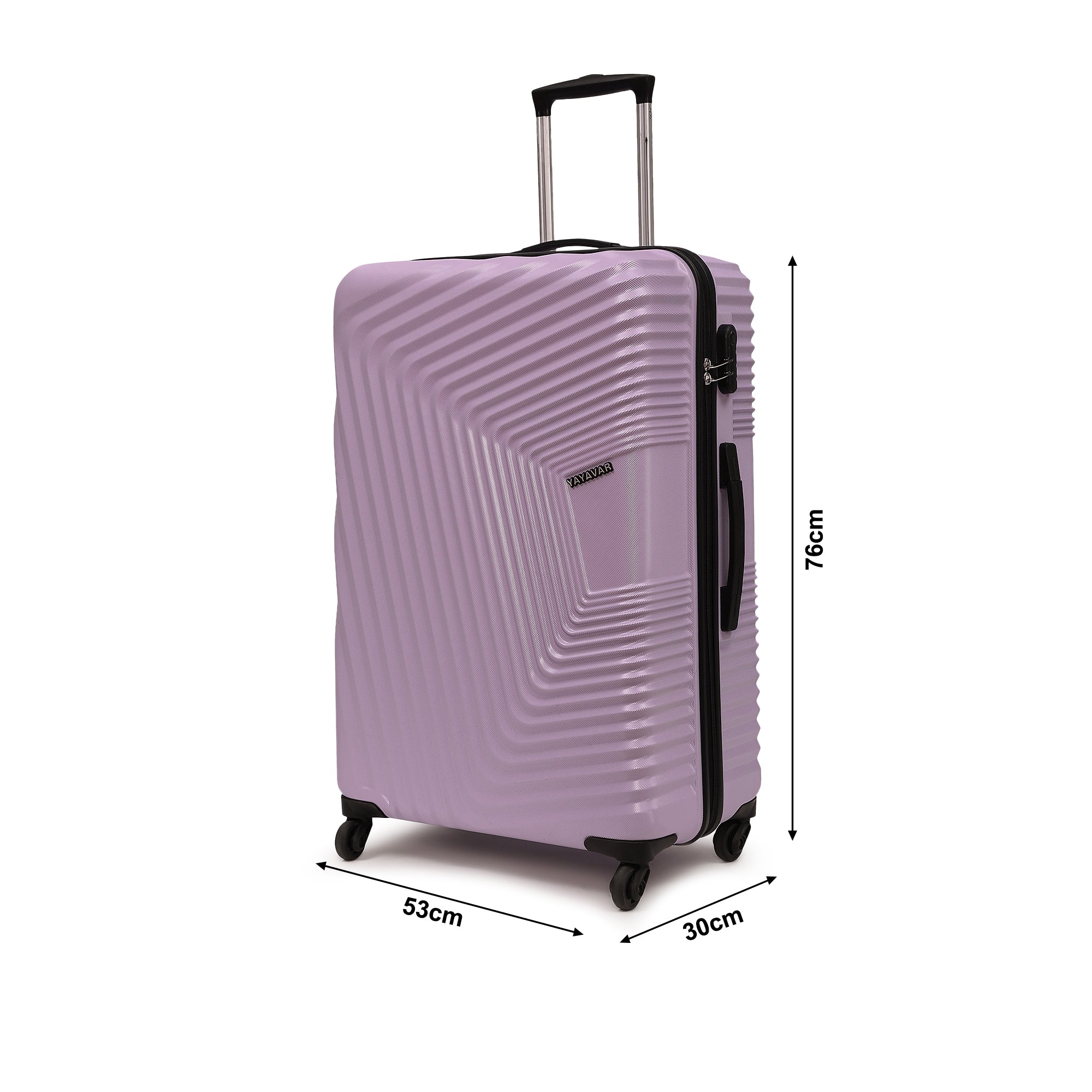 Monaco Violet Large Trolley
