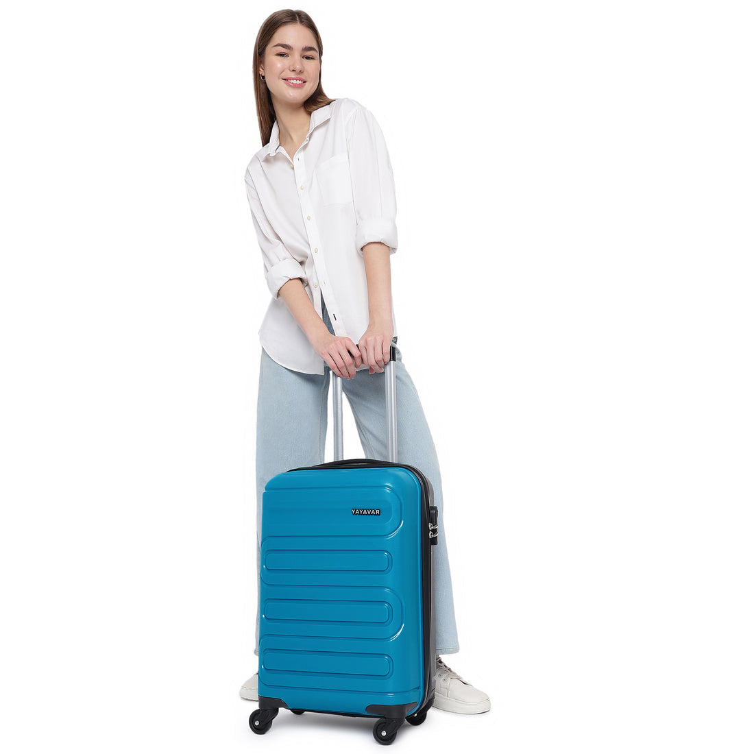 Tokyo Dual Teal-Black Small Trolley