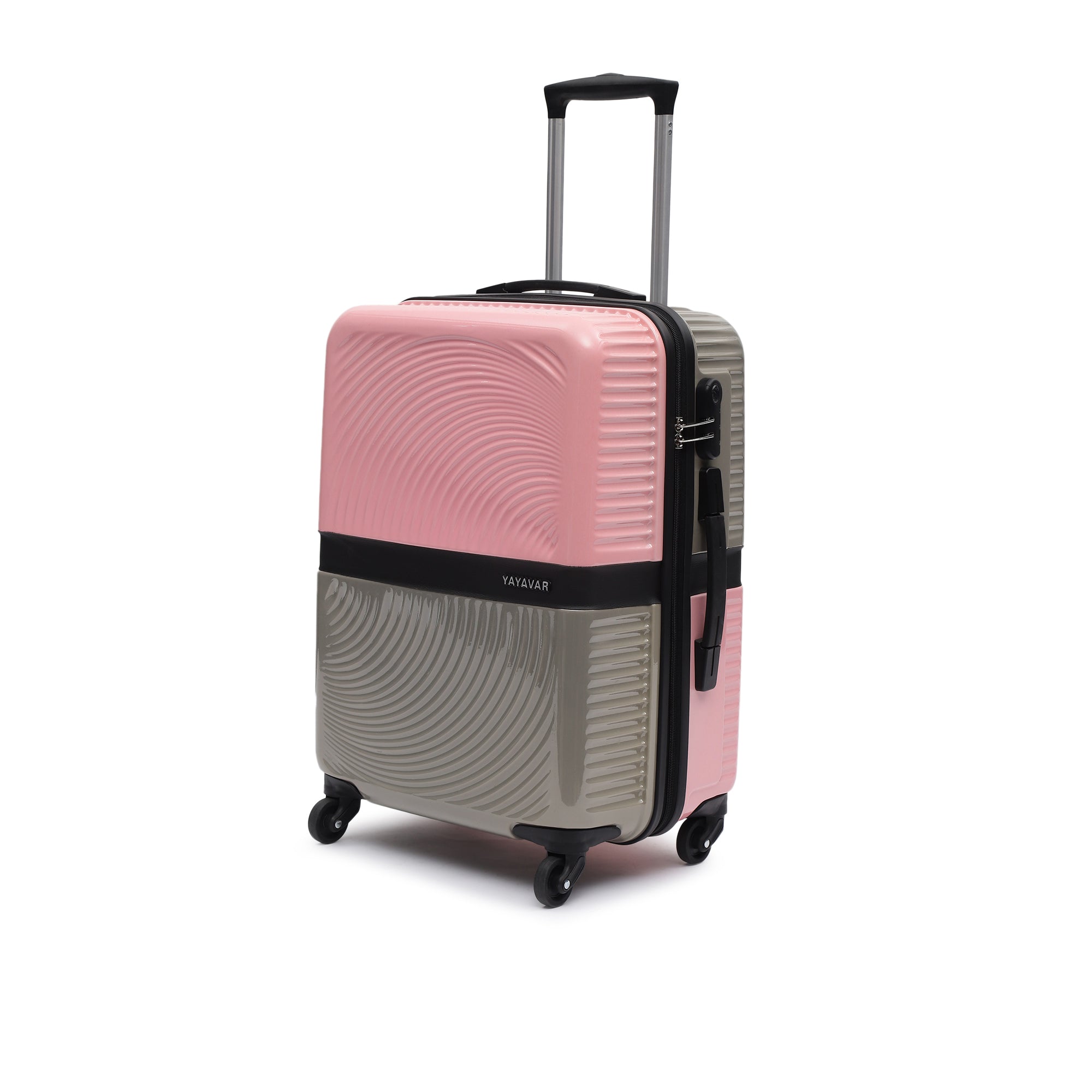Venice Pink-Grey Medium Trolley
