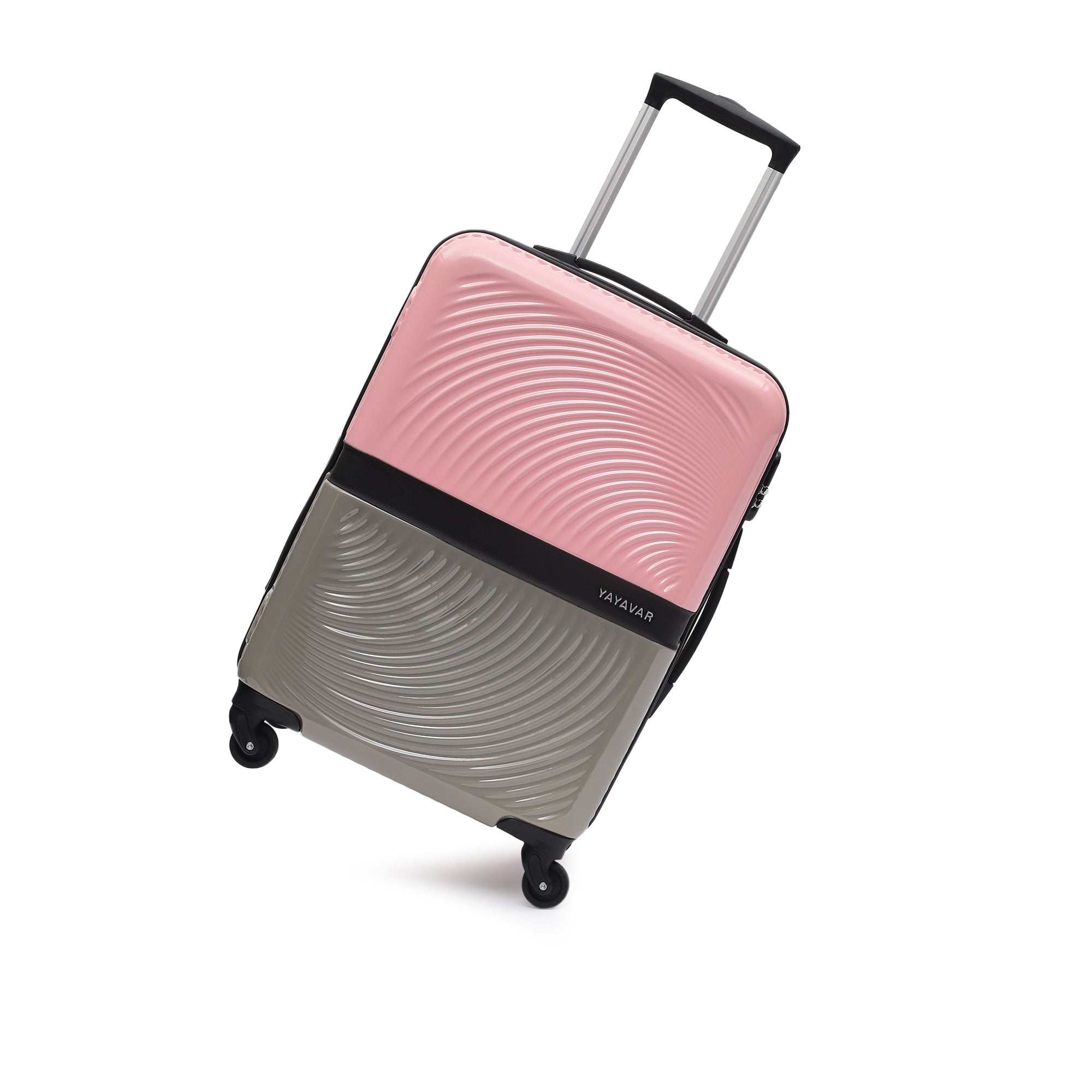 Venice Pink-Grey Medium Trolley