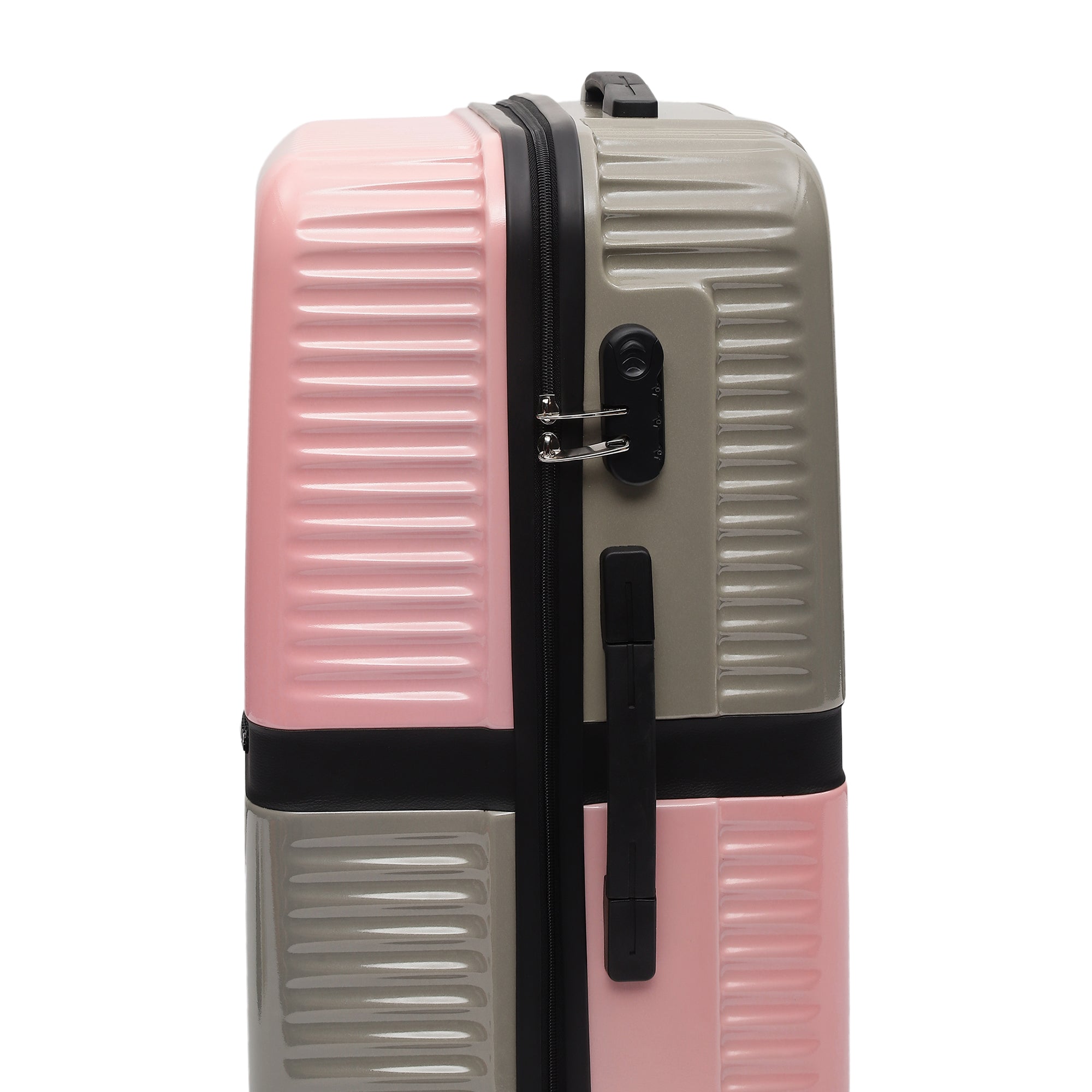 Venice Pink-Grey Large Trolley