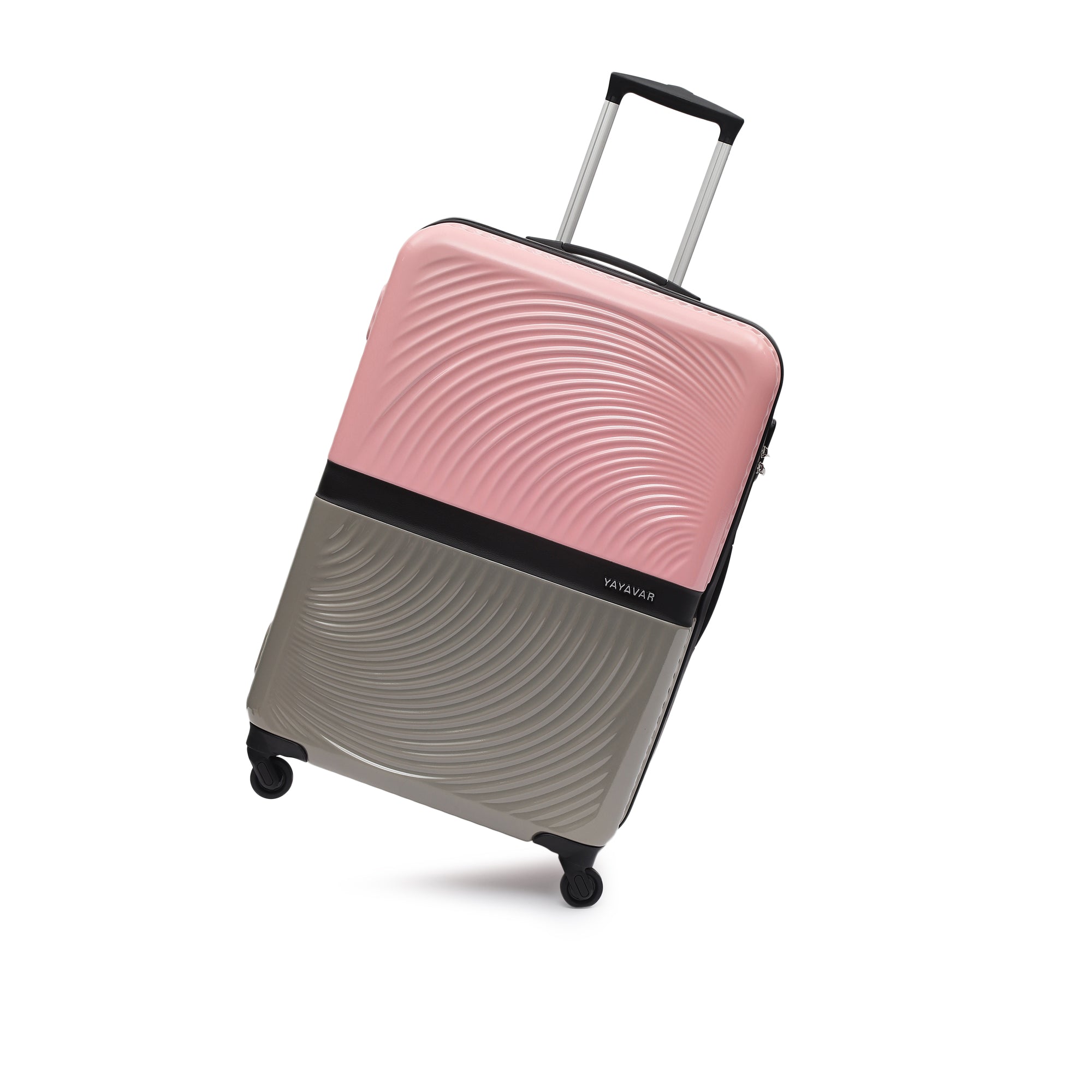 Venice Pink-Grey Large Trolley