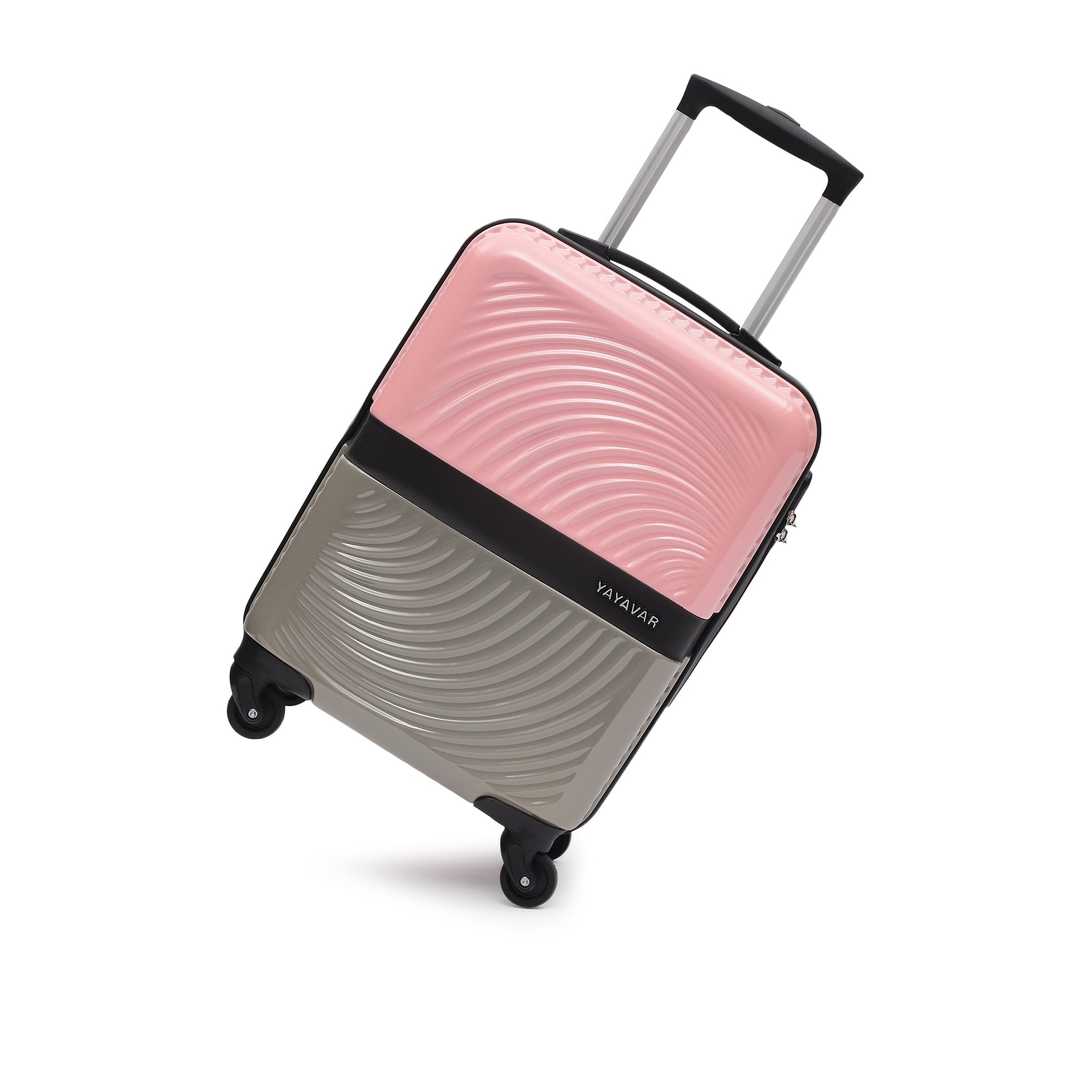 Venice Pink-Grey Small Trolley