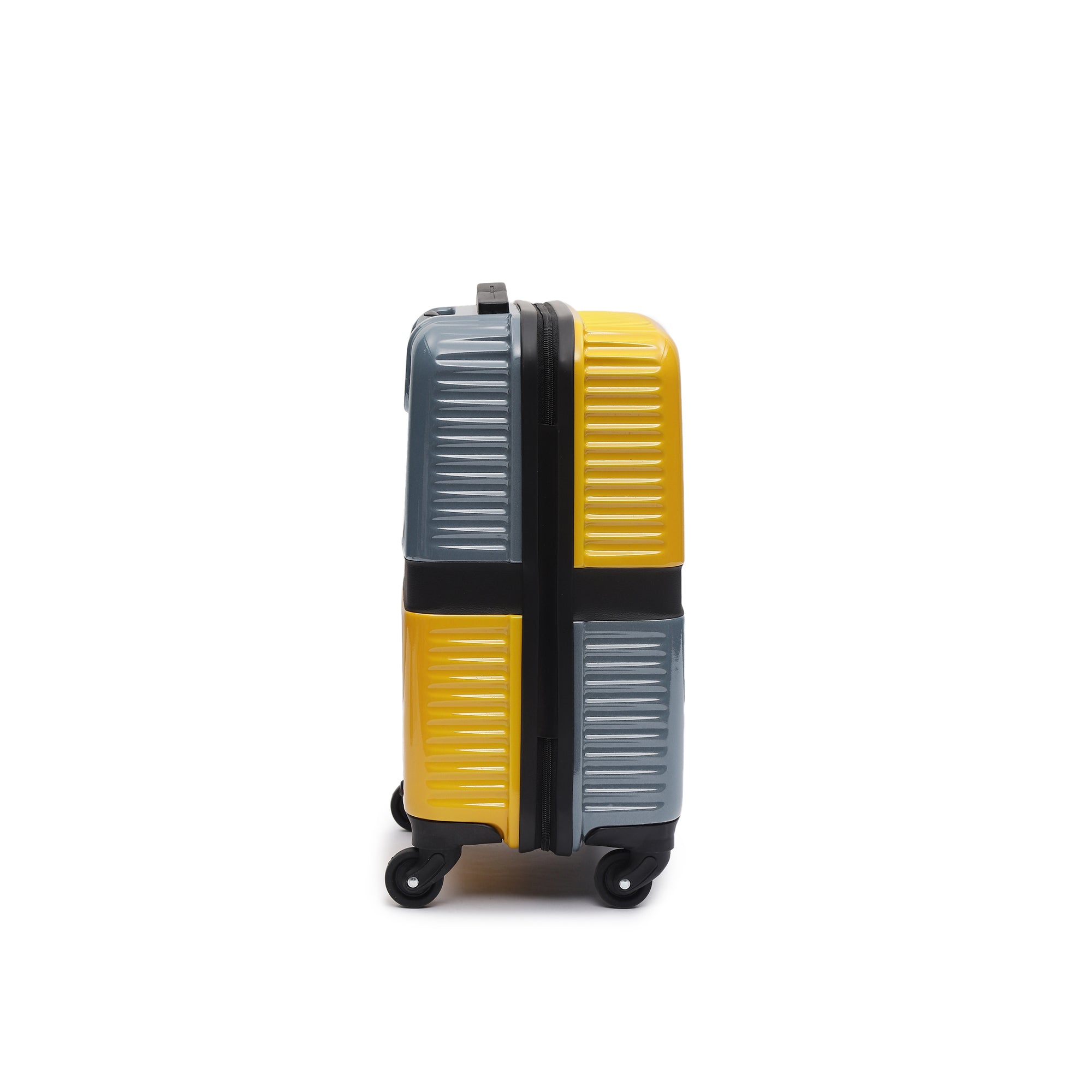 Venice Yellow-Grey Small Trolley