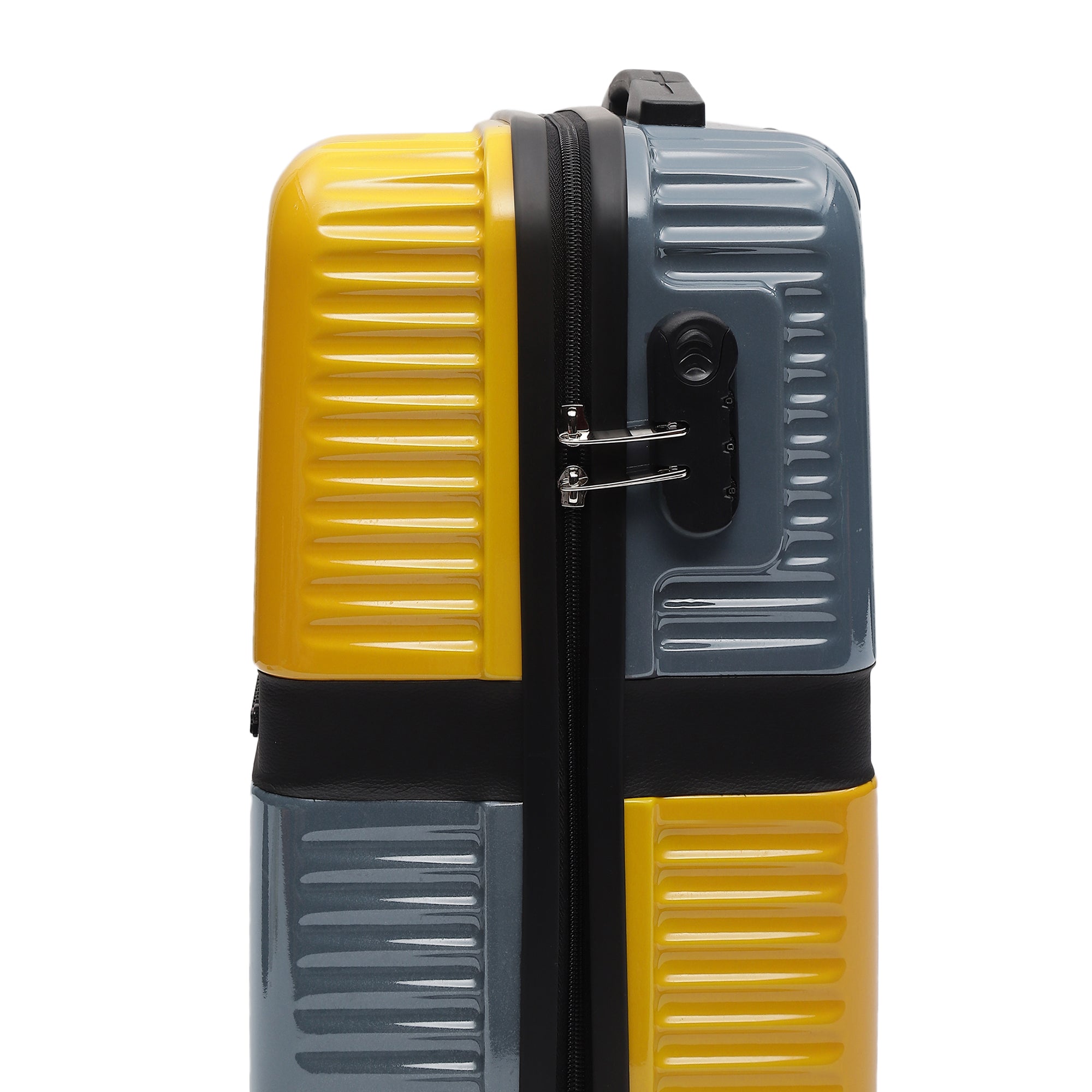 Venice Yellow-Grey Small Trolley