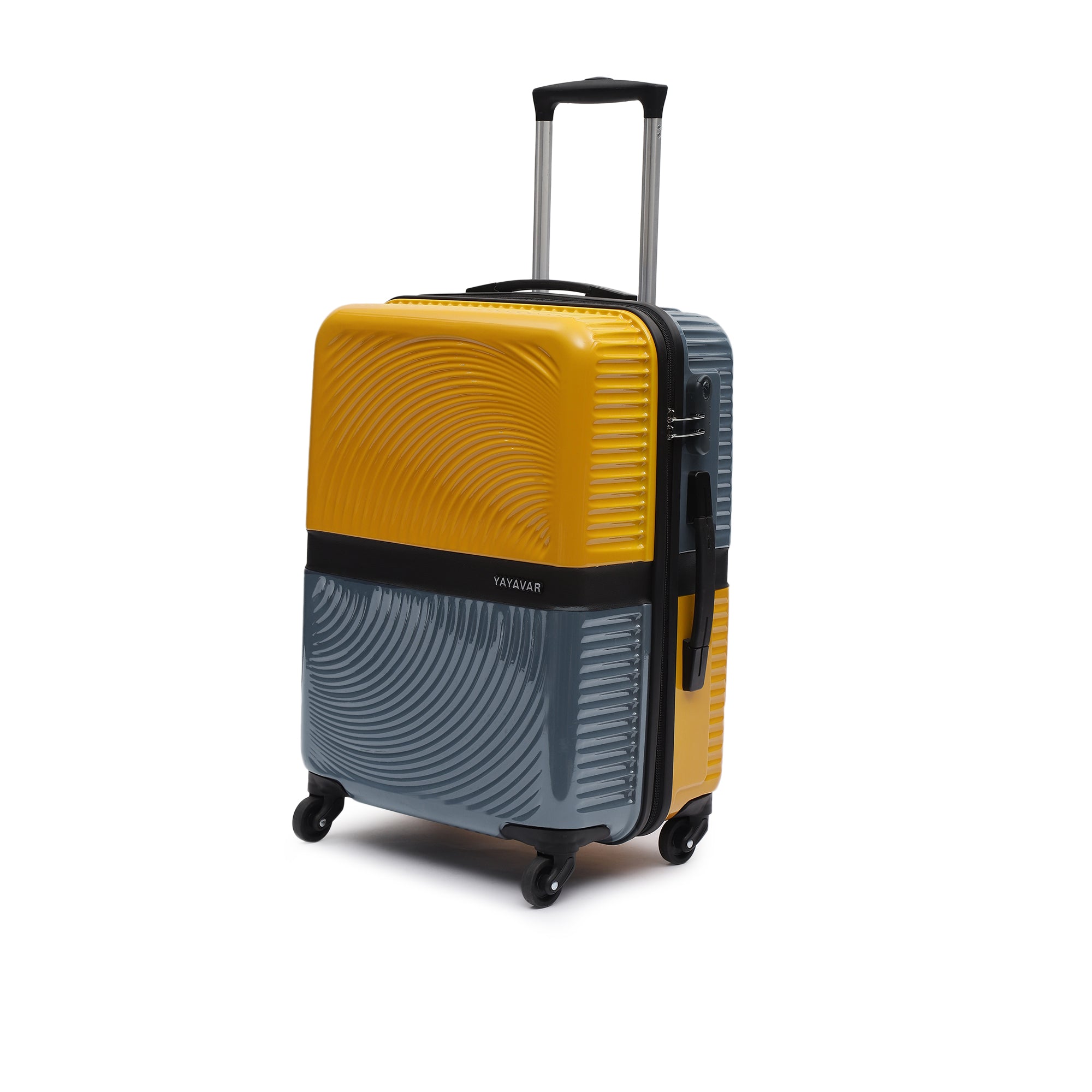 Venice Yellow-Grey Medium Trolley