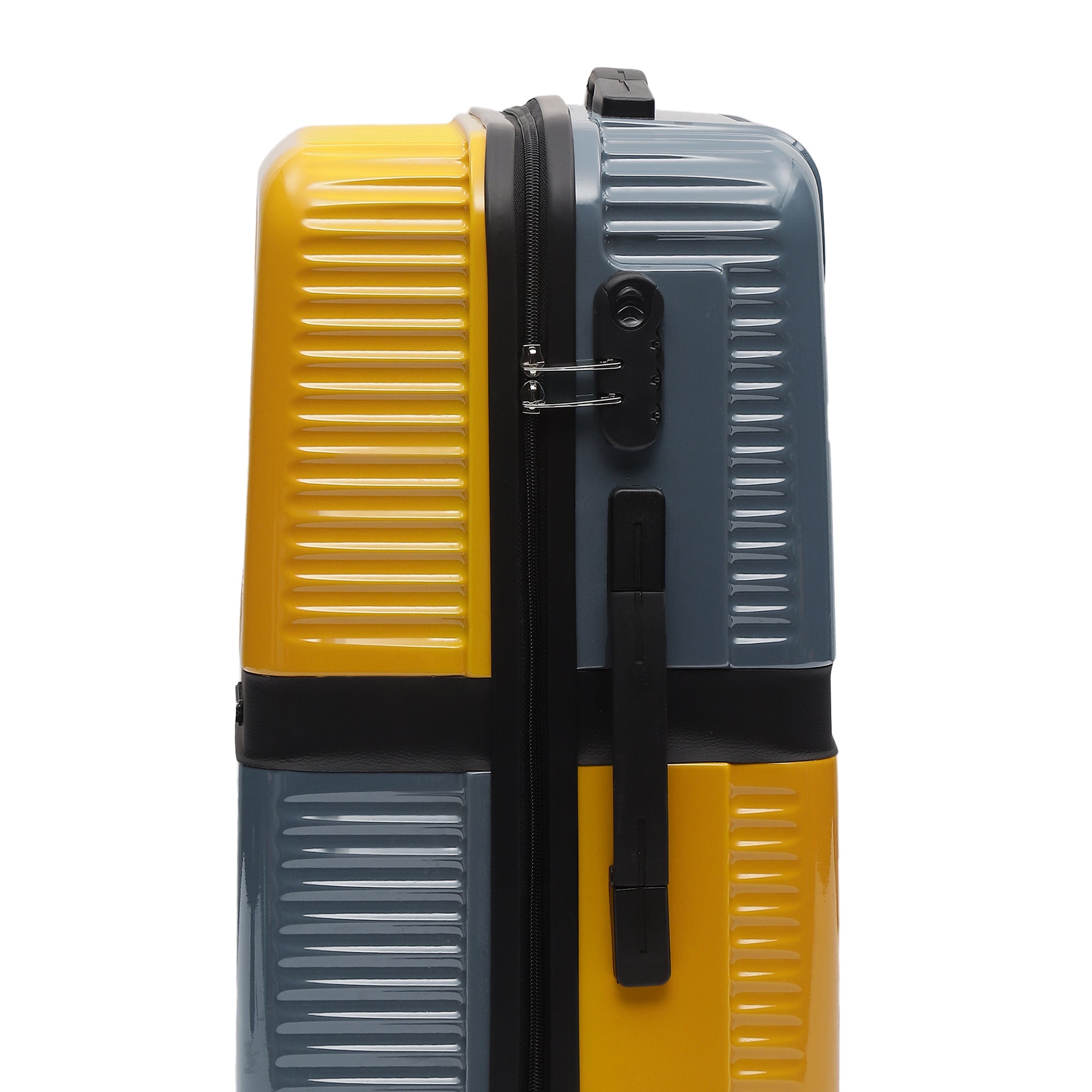 Venice Yellow-Grey Medium Trolley