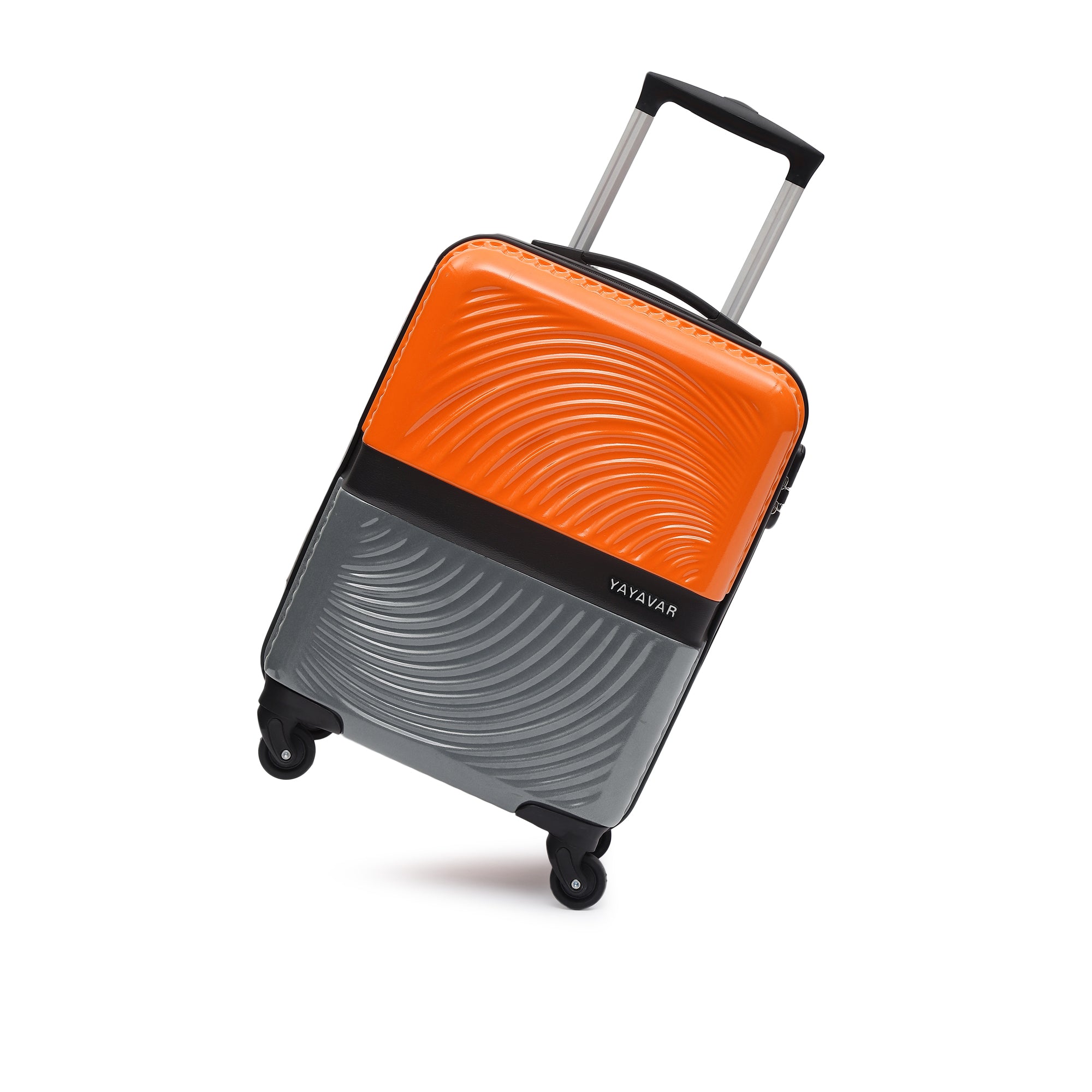 Venice Orange-Grey Small Trolley