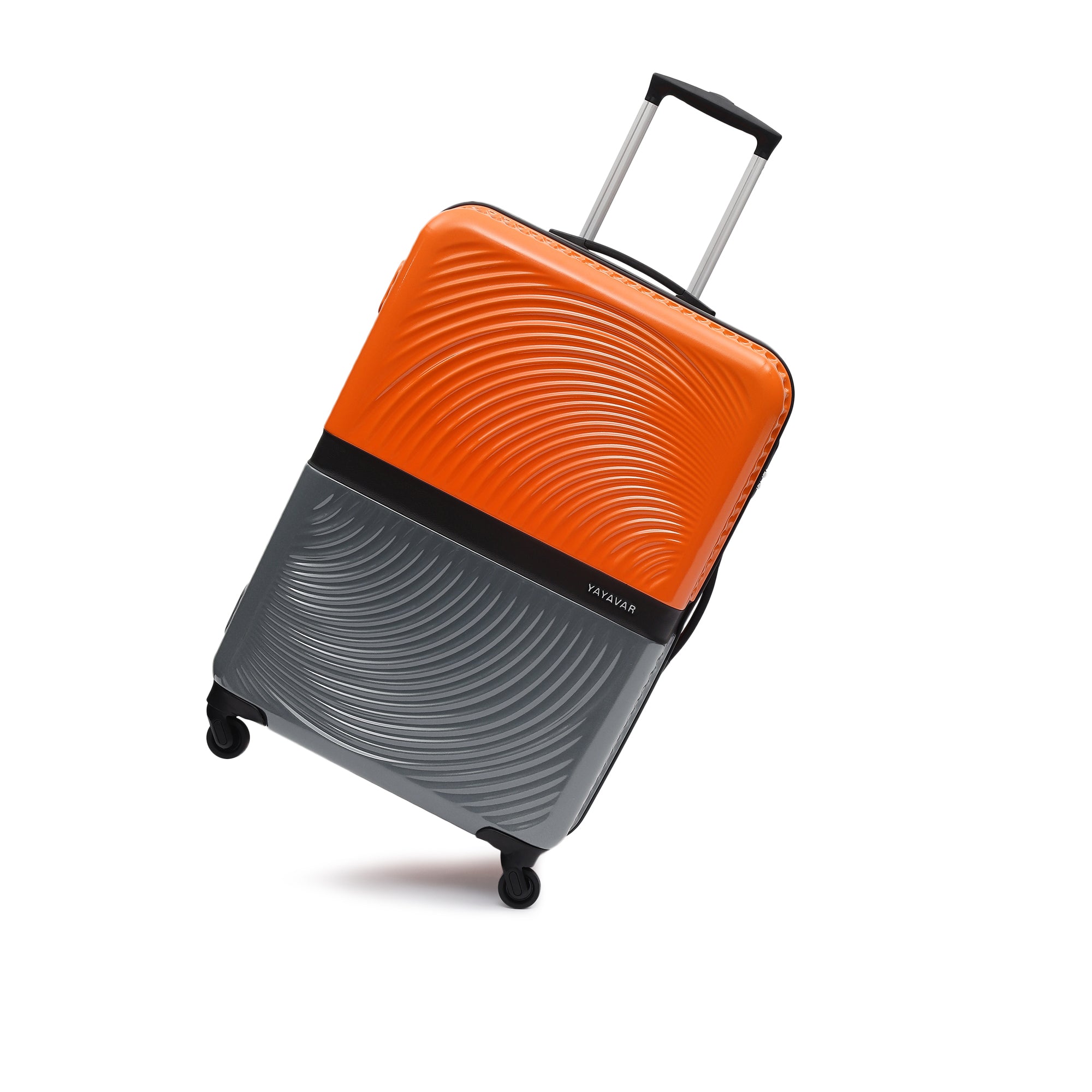 Venice Orange-Grey Large Trolley