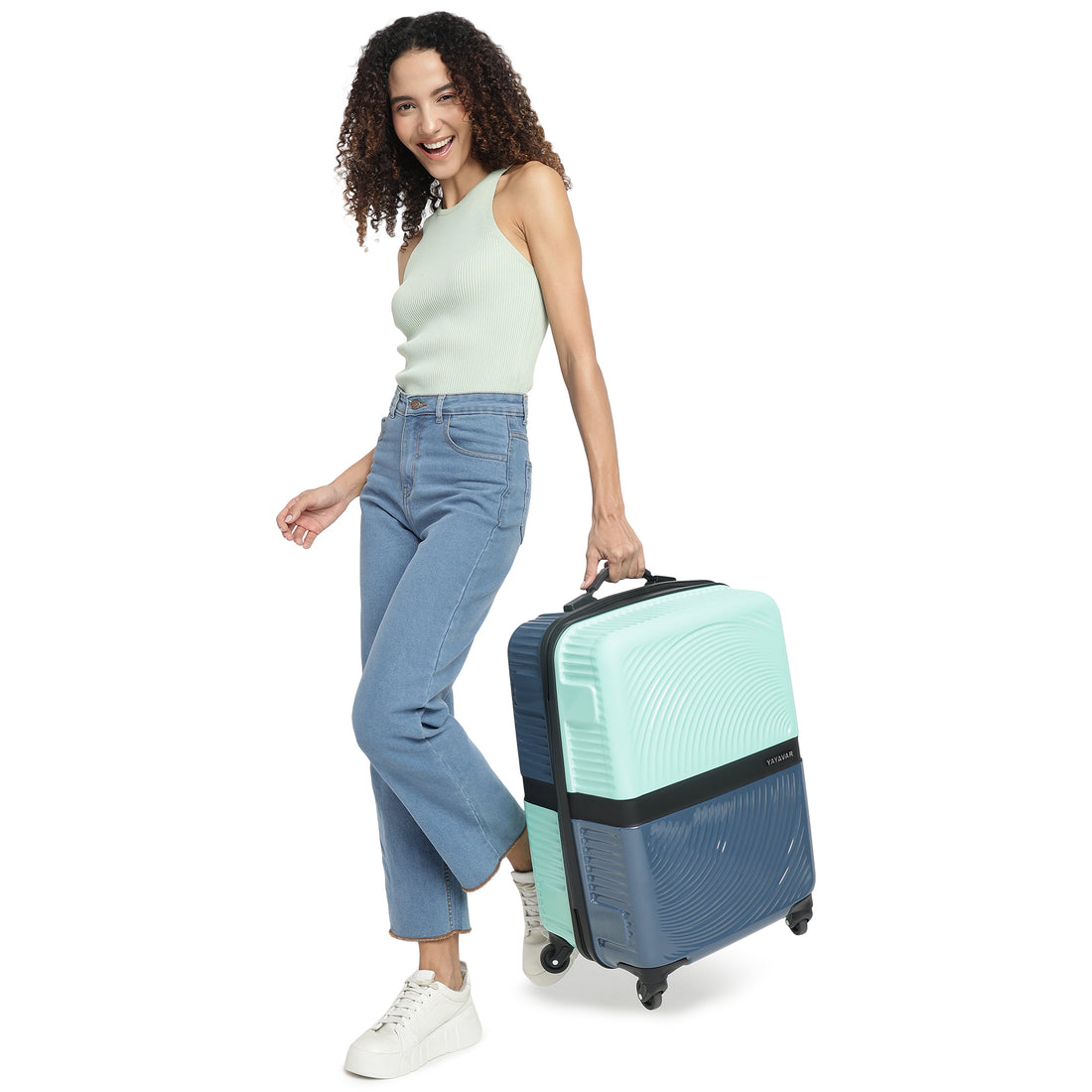 Venice Pista-Blue Medium Trolley
