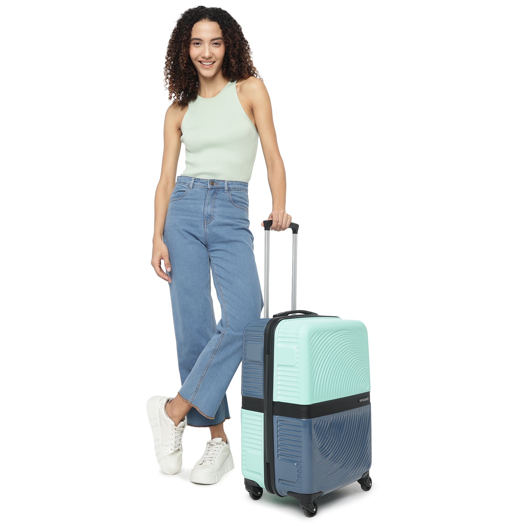 Venice Pista-Blue Medium Trolley