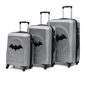 Batman Silver Set of 3 Trolley