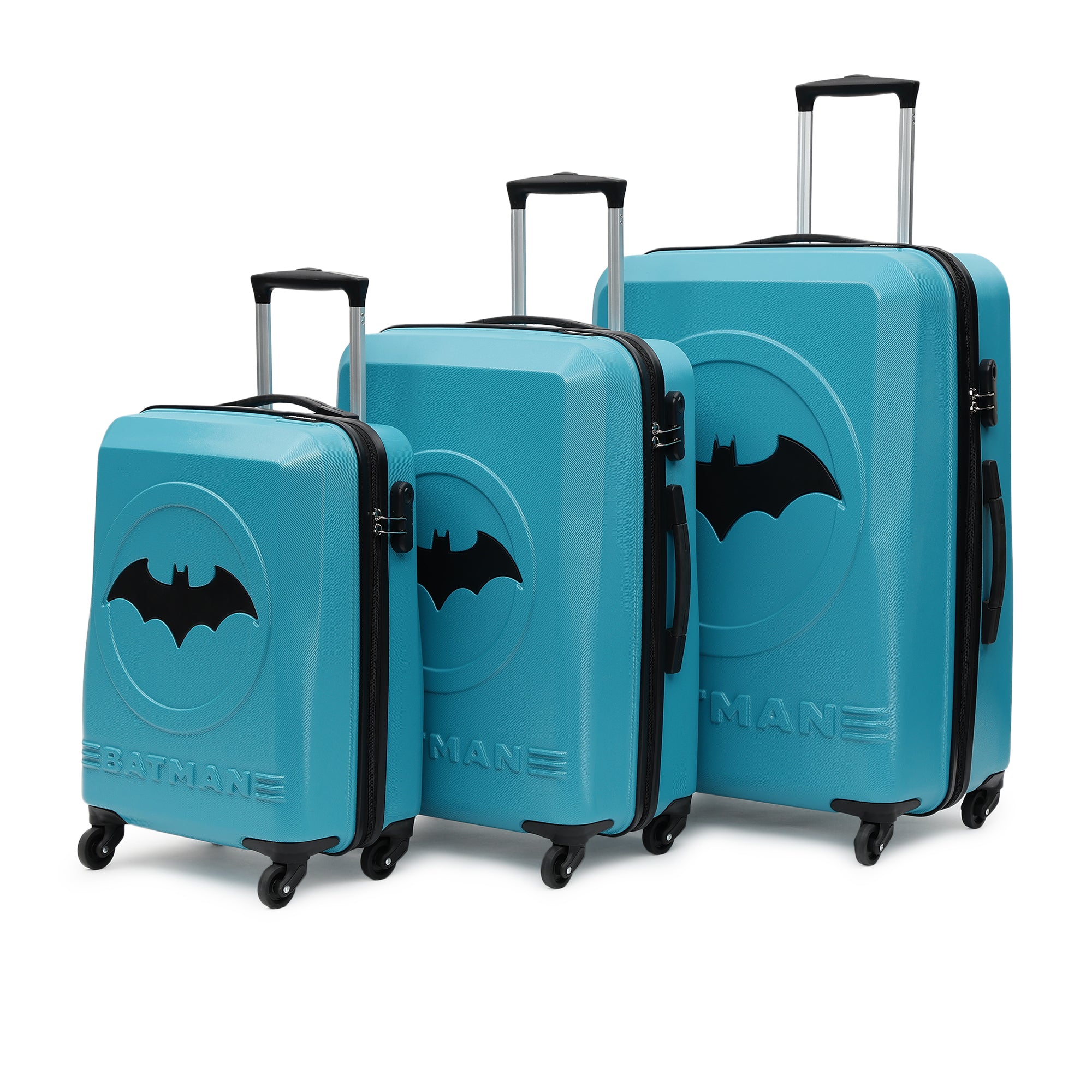 Batman Teal Set Of 3 Trolley