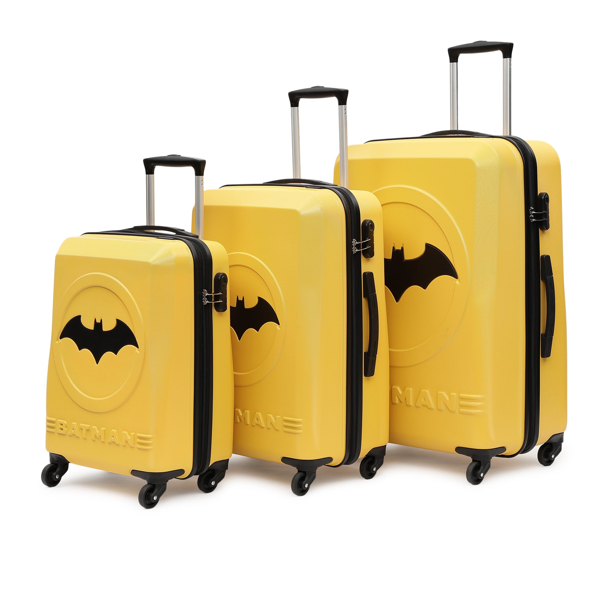 Batman Yellow-Shell Set Of 3 Trolley
