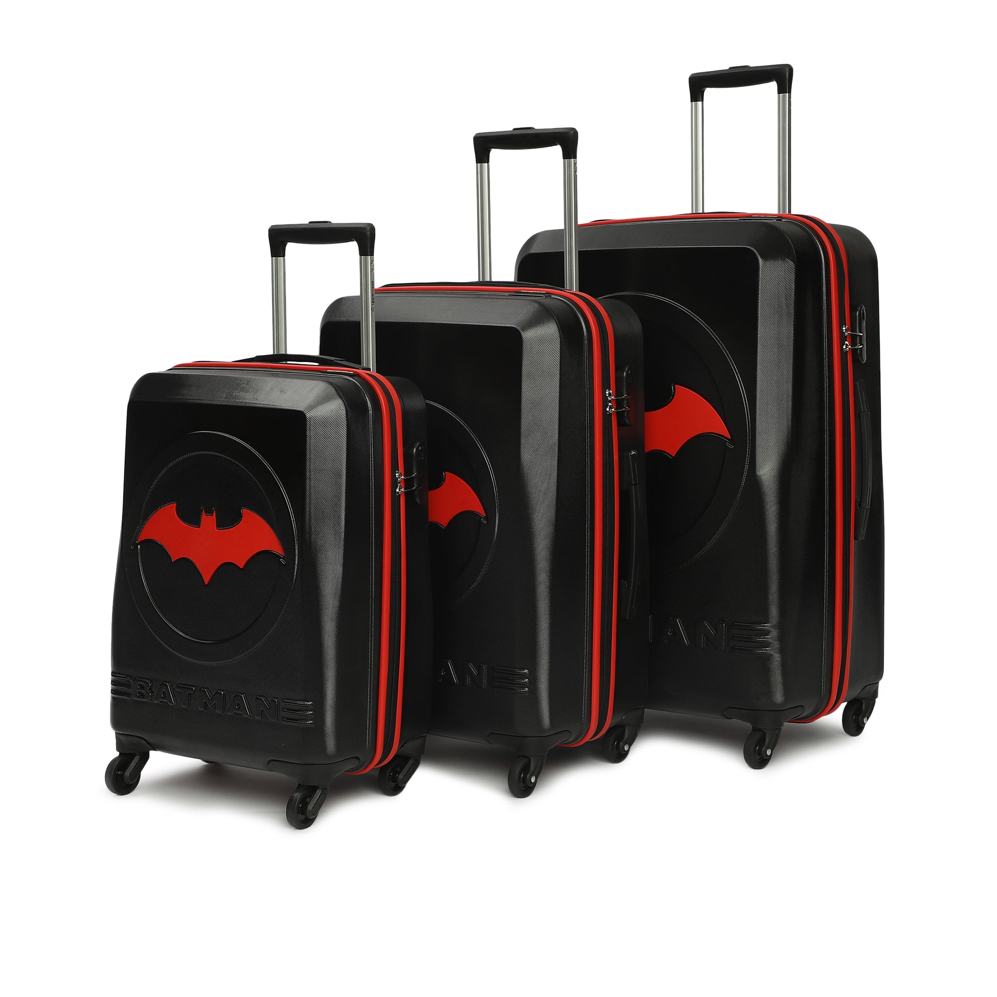 Batman Red Set of 3 Trolley