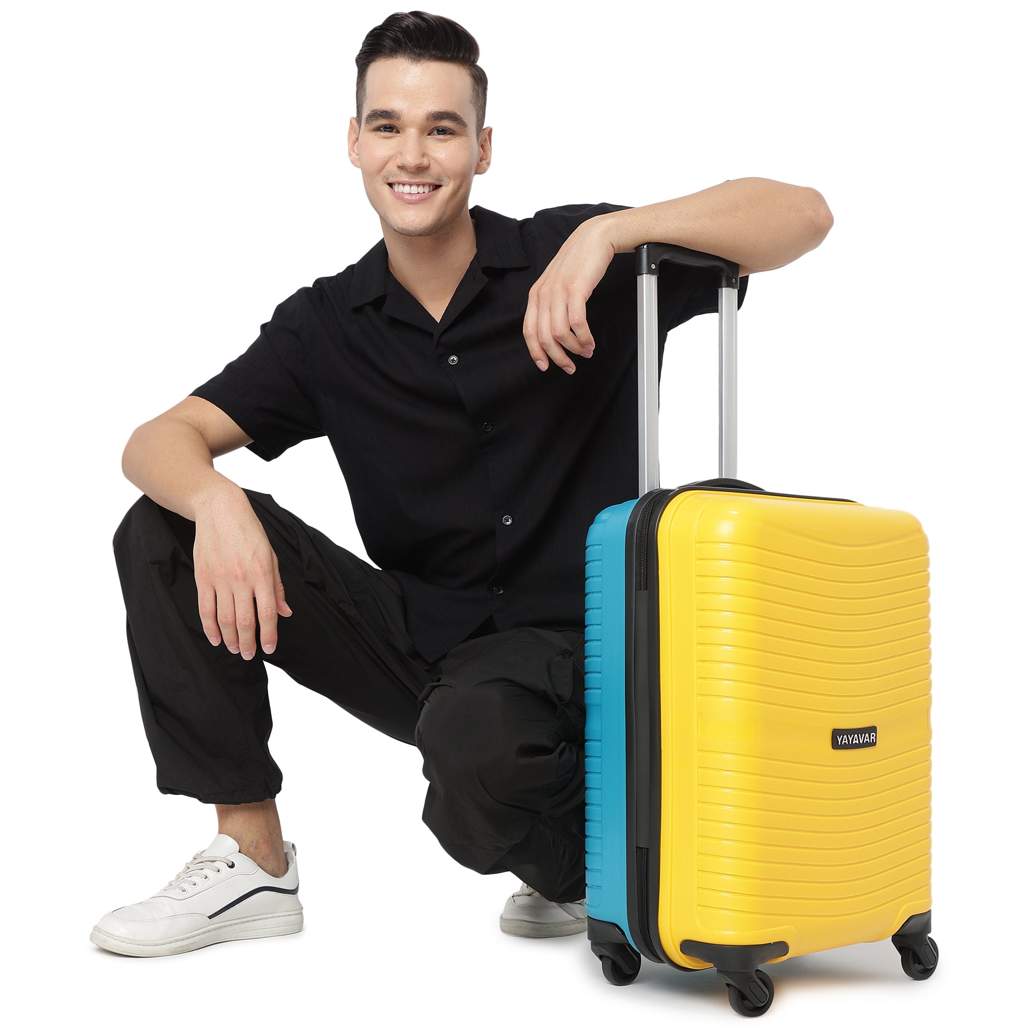 Tokyo Plus Yellow-Teal Small Trolley