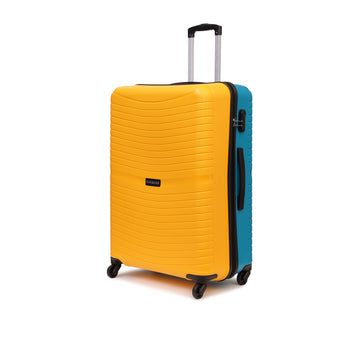 Tokyo Plus Yellow-Teal Large Trolley