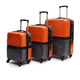 Venice Orange-Grey Set Of 3 Trolley