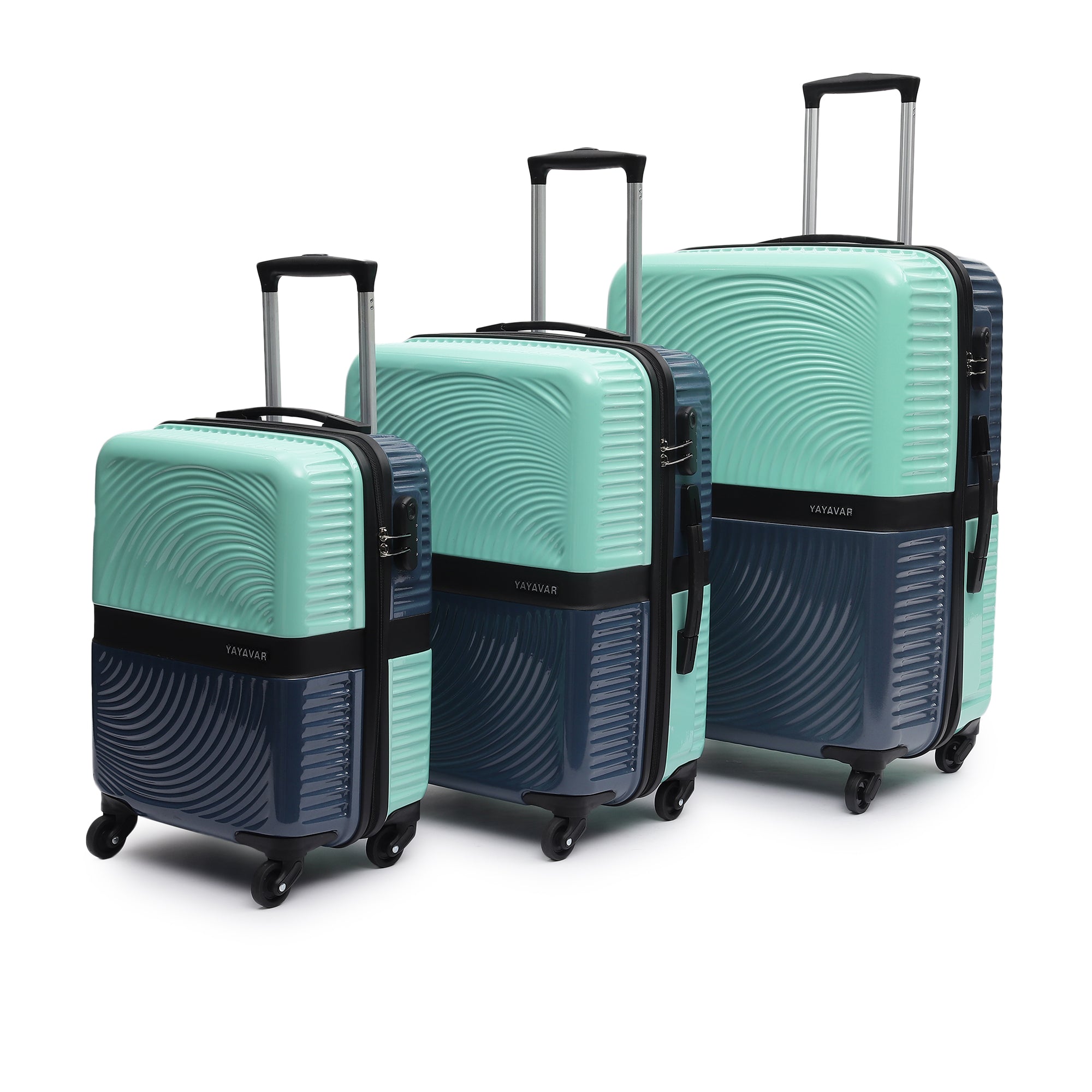 Venice Pista-Blue Set Of 3 Trolley