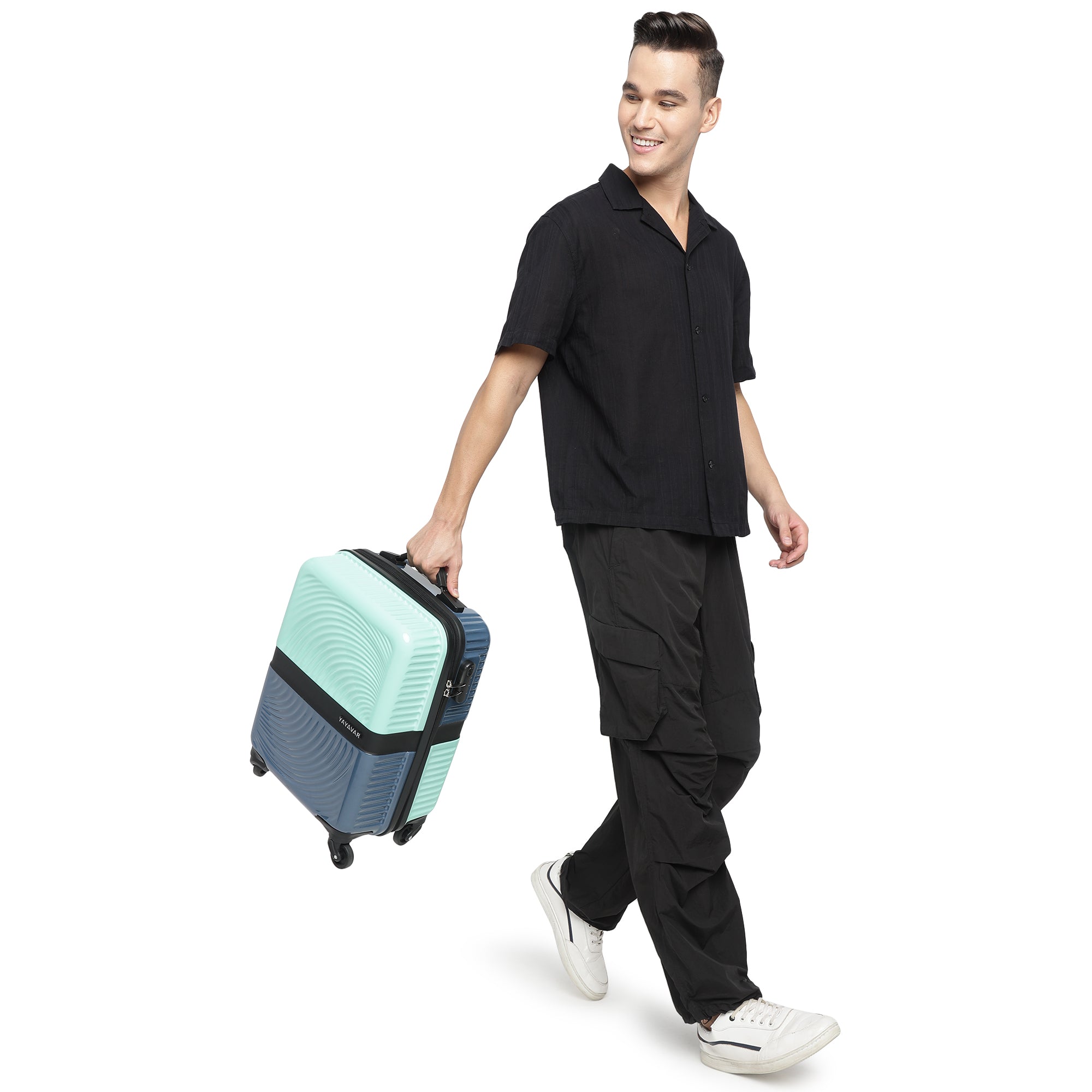 Venice Pista-Blue Set Of 3 Trolley
