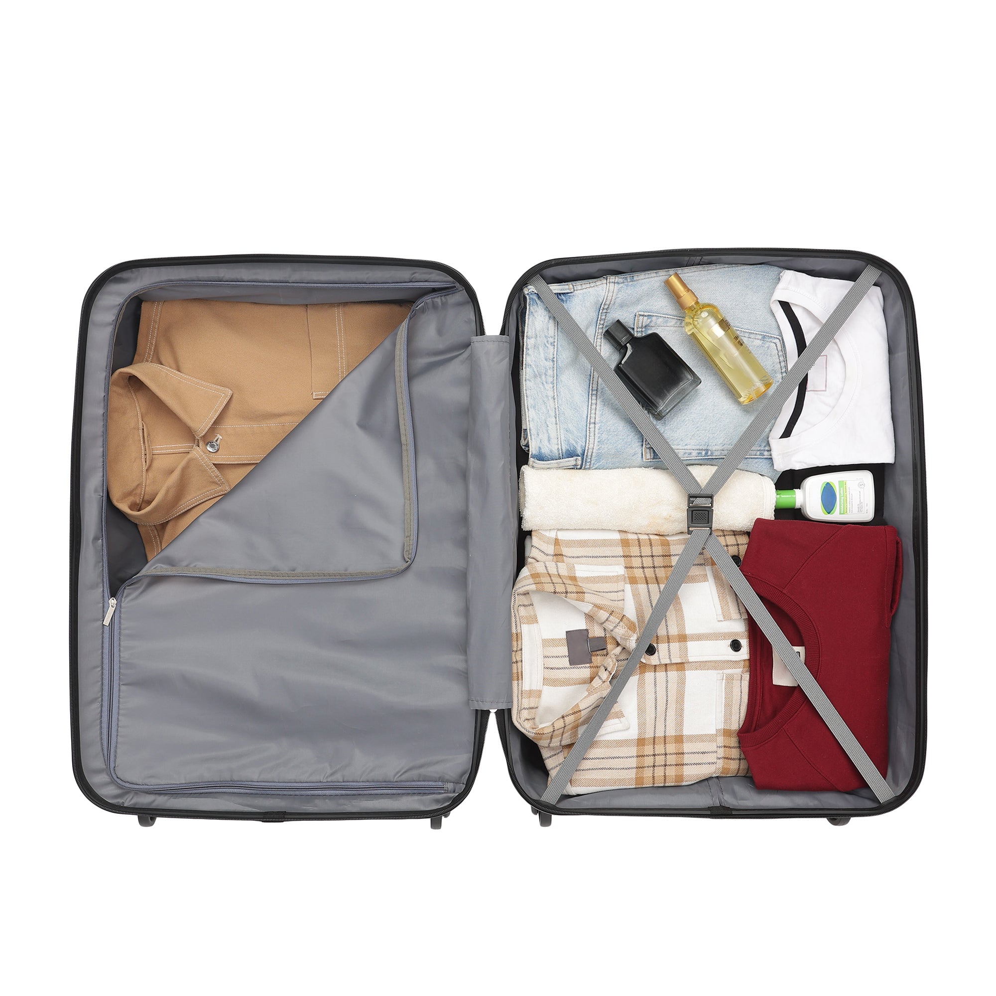Venice Yellow-Grey Set Of 3 Trolley