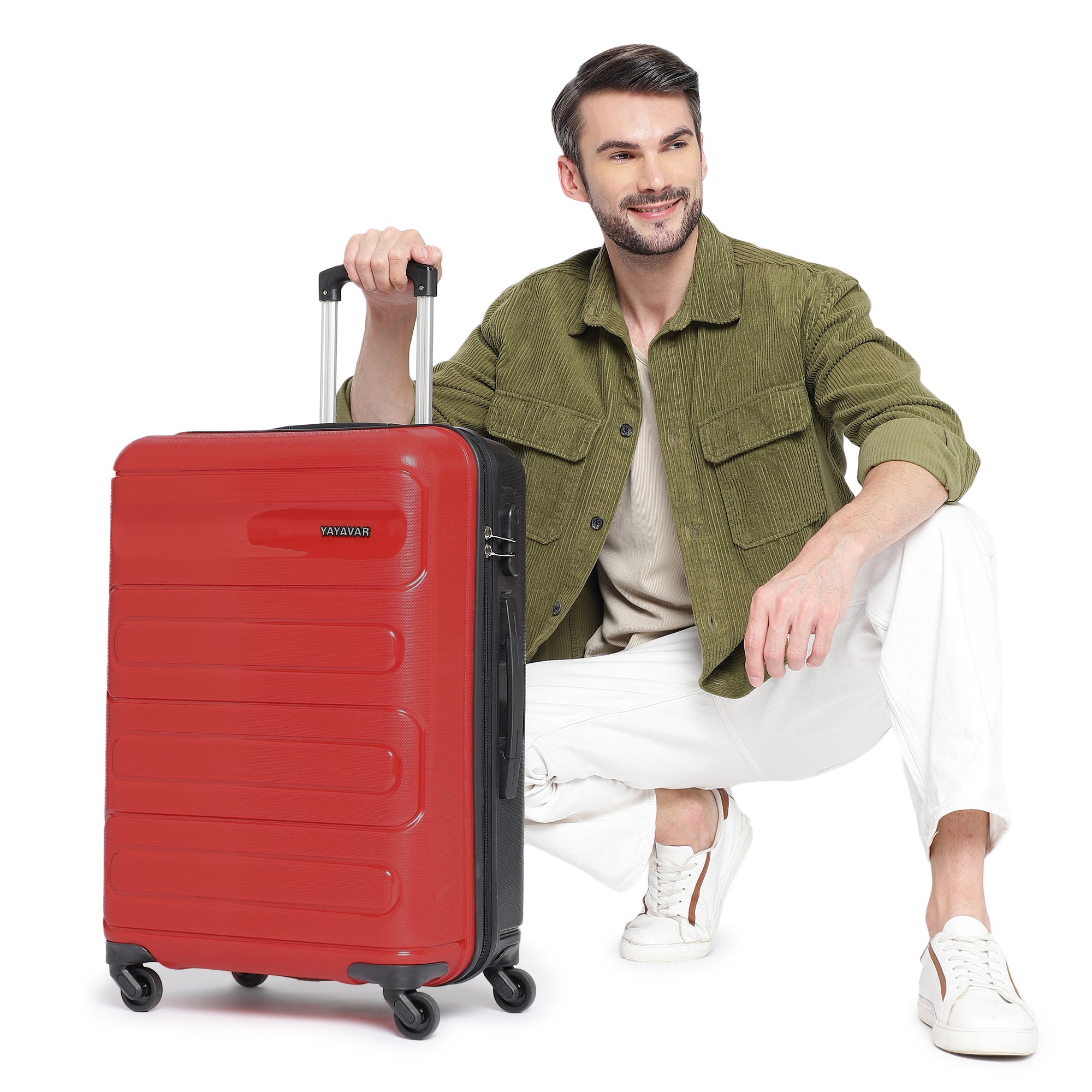 Tokyo Dual Red-Black Set Of 2 Trolley