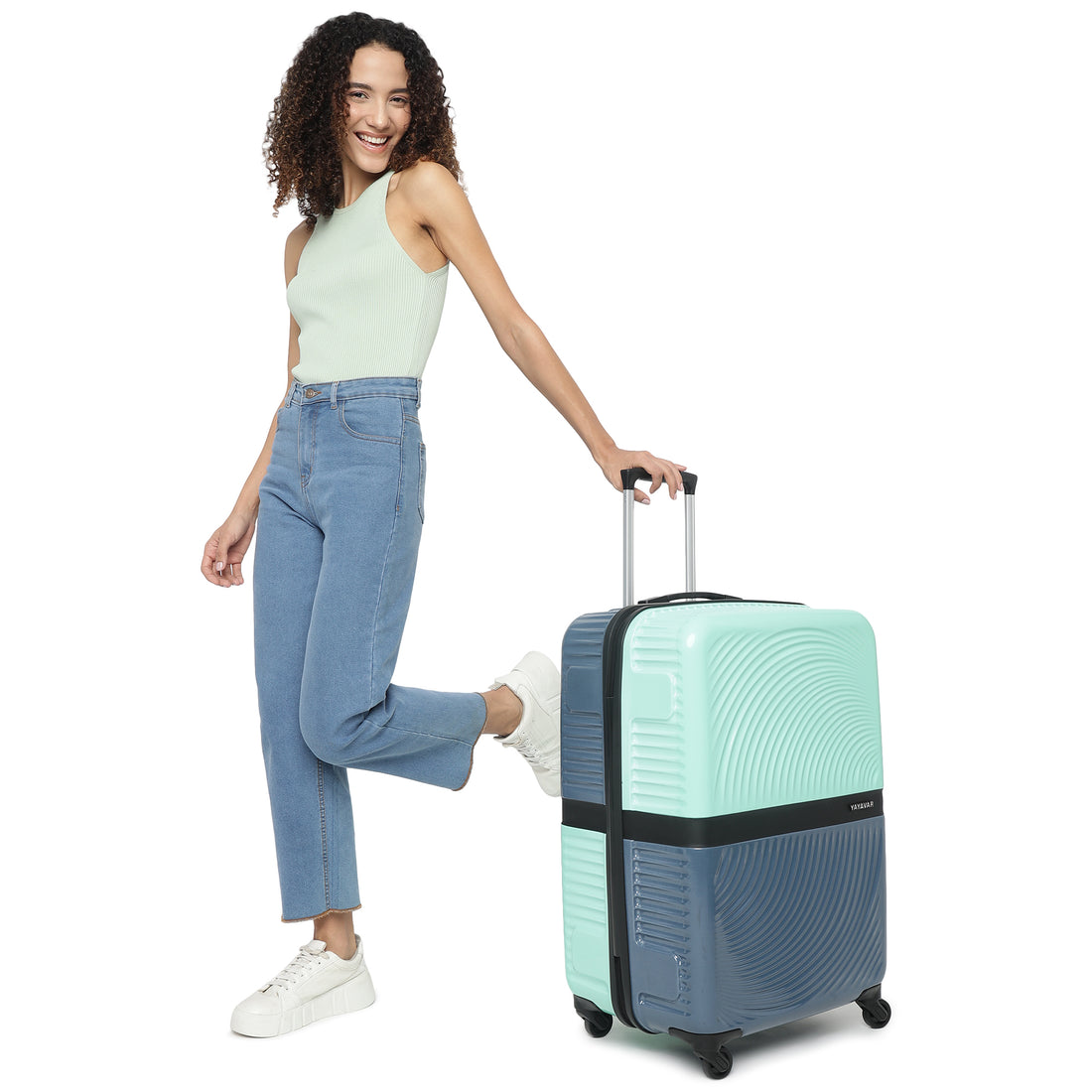 Venice Pista-Blue Large Trolley