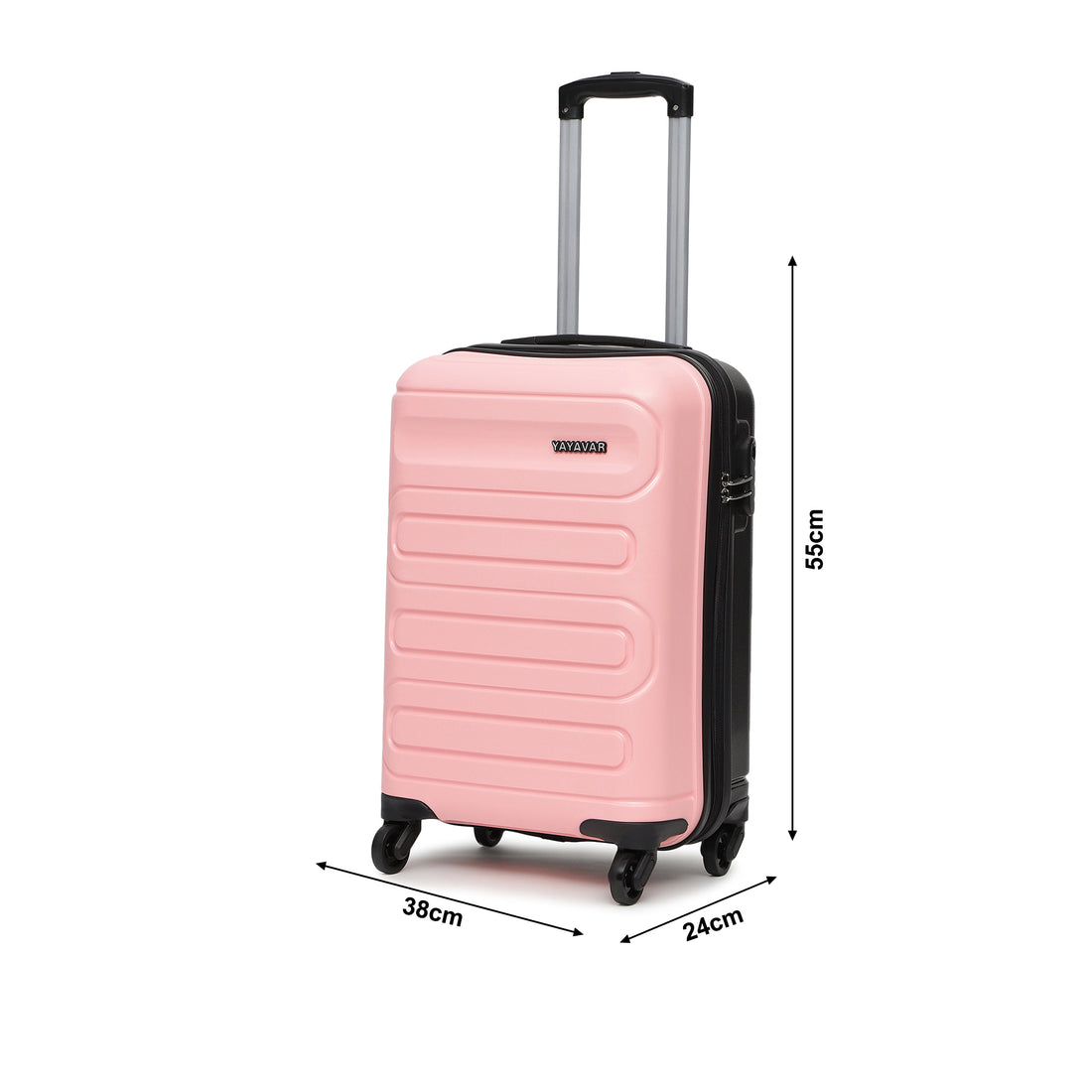 Tokyo Dual Pink-Black Small Trolley