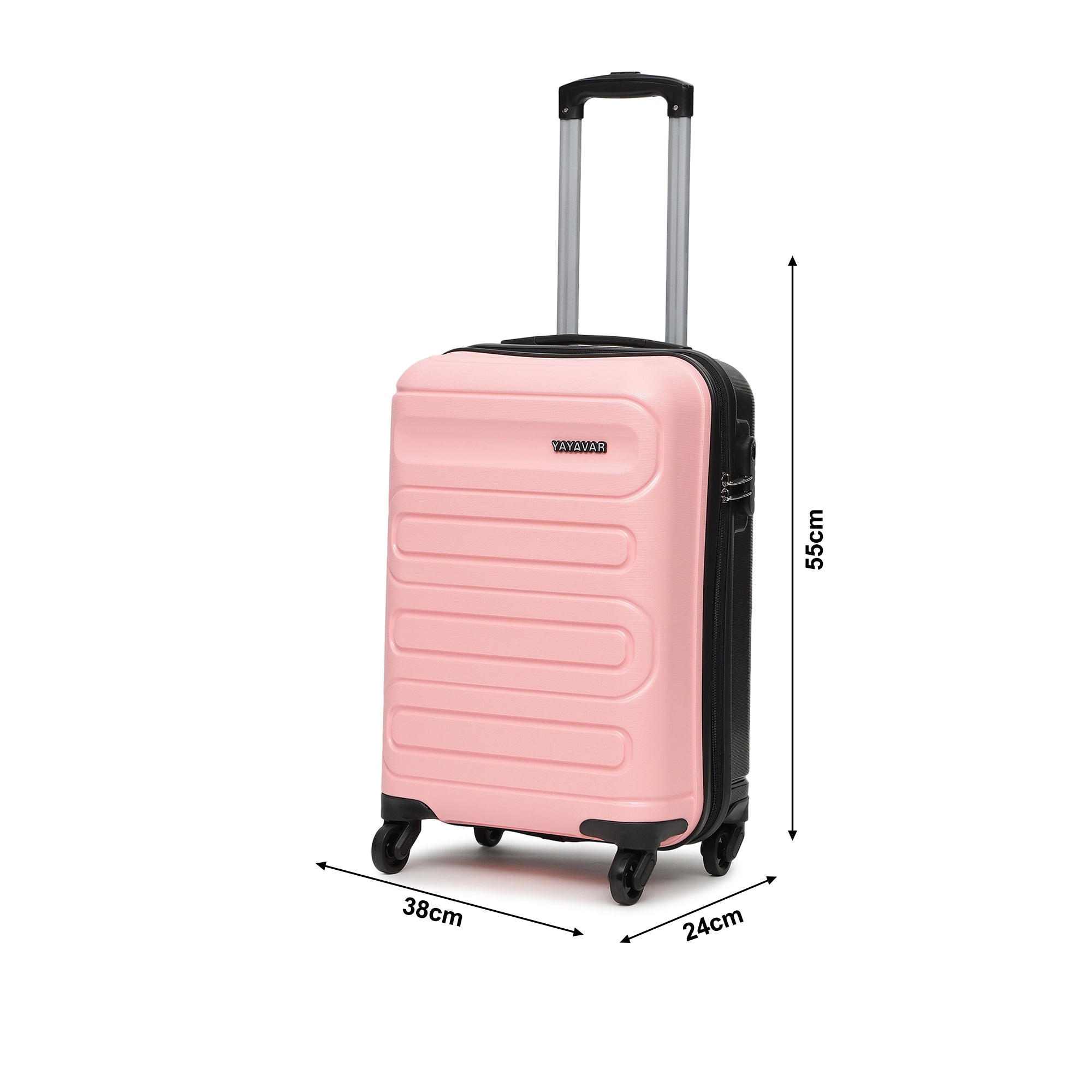 Tokyo Dual Pink-Black Small Trolley