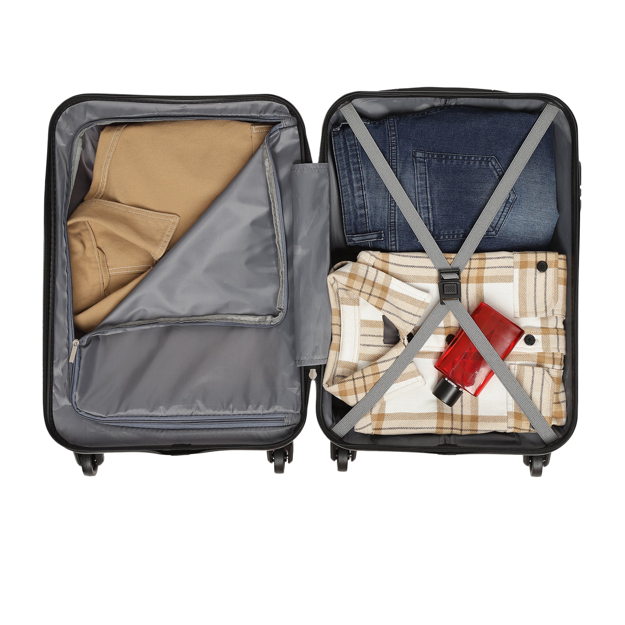 Tokyo Dual Pink-Black Small Trolley