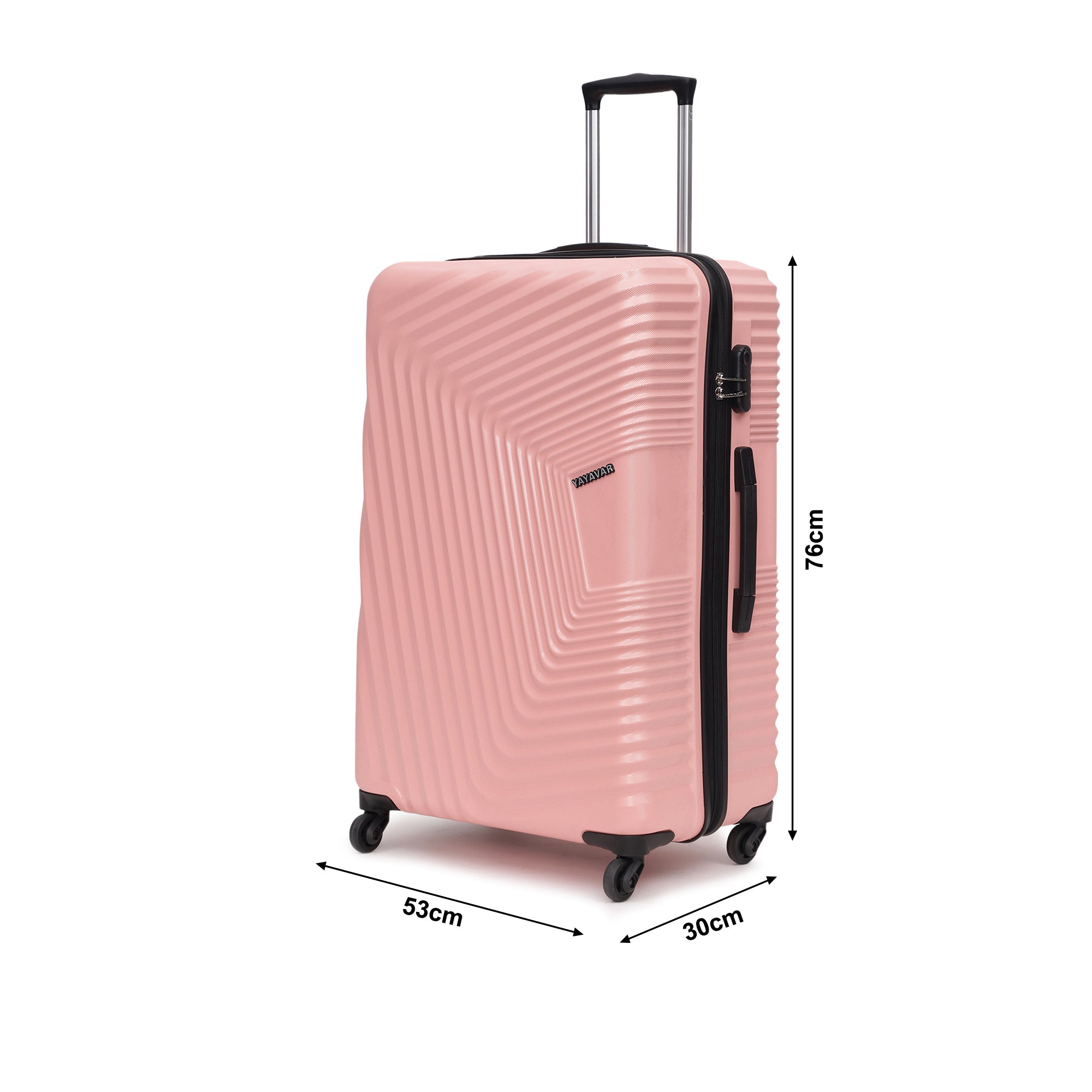 Monaco Baby Pink Large Trolley
