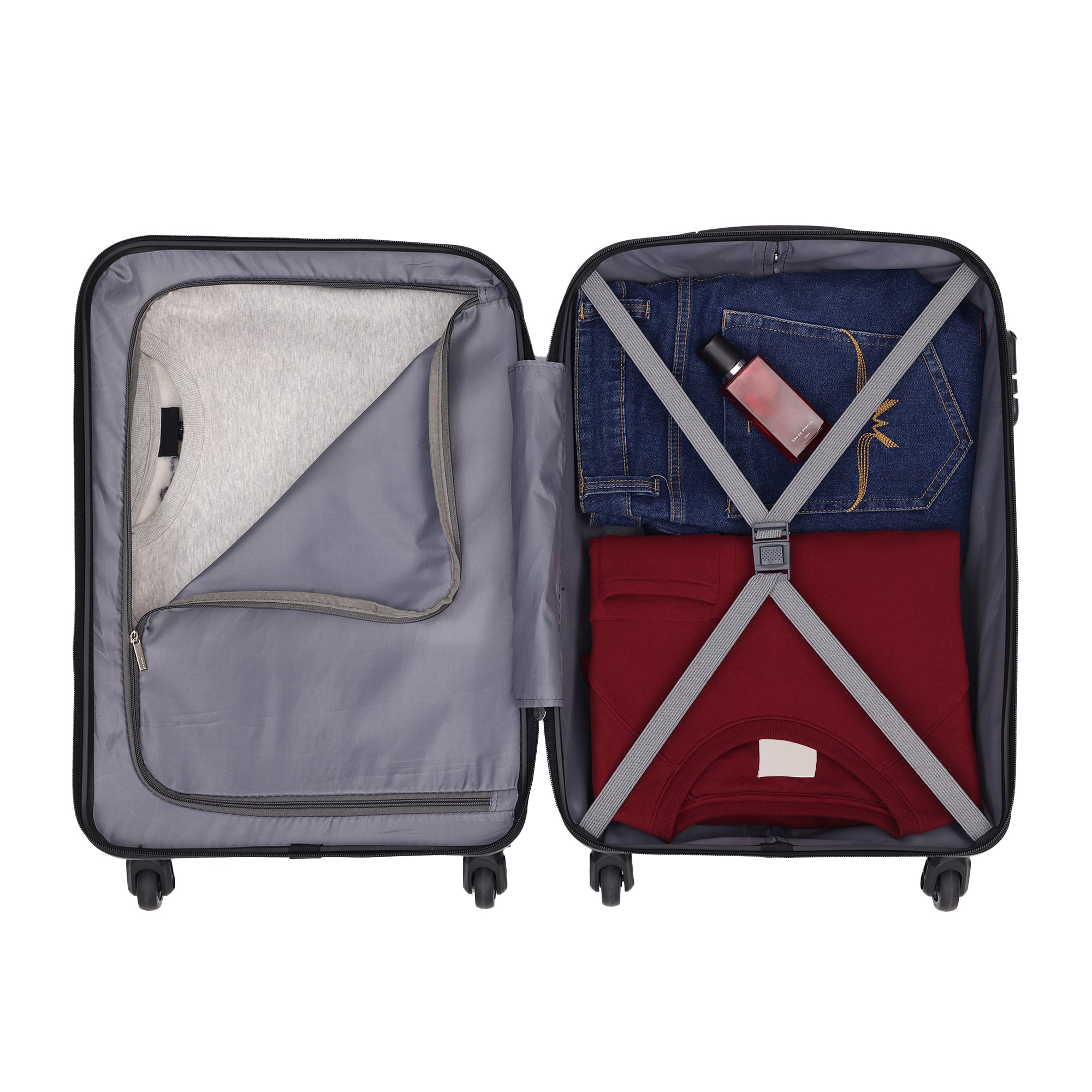 Monaco Teal Small Trolley