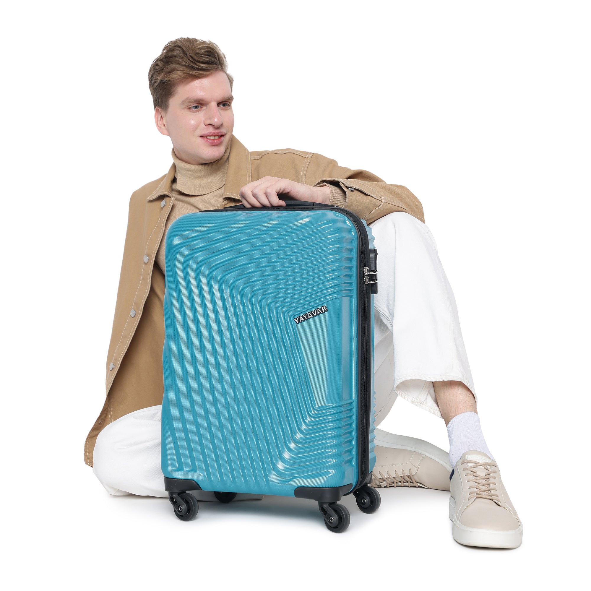Monaco Teal Small Trolley