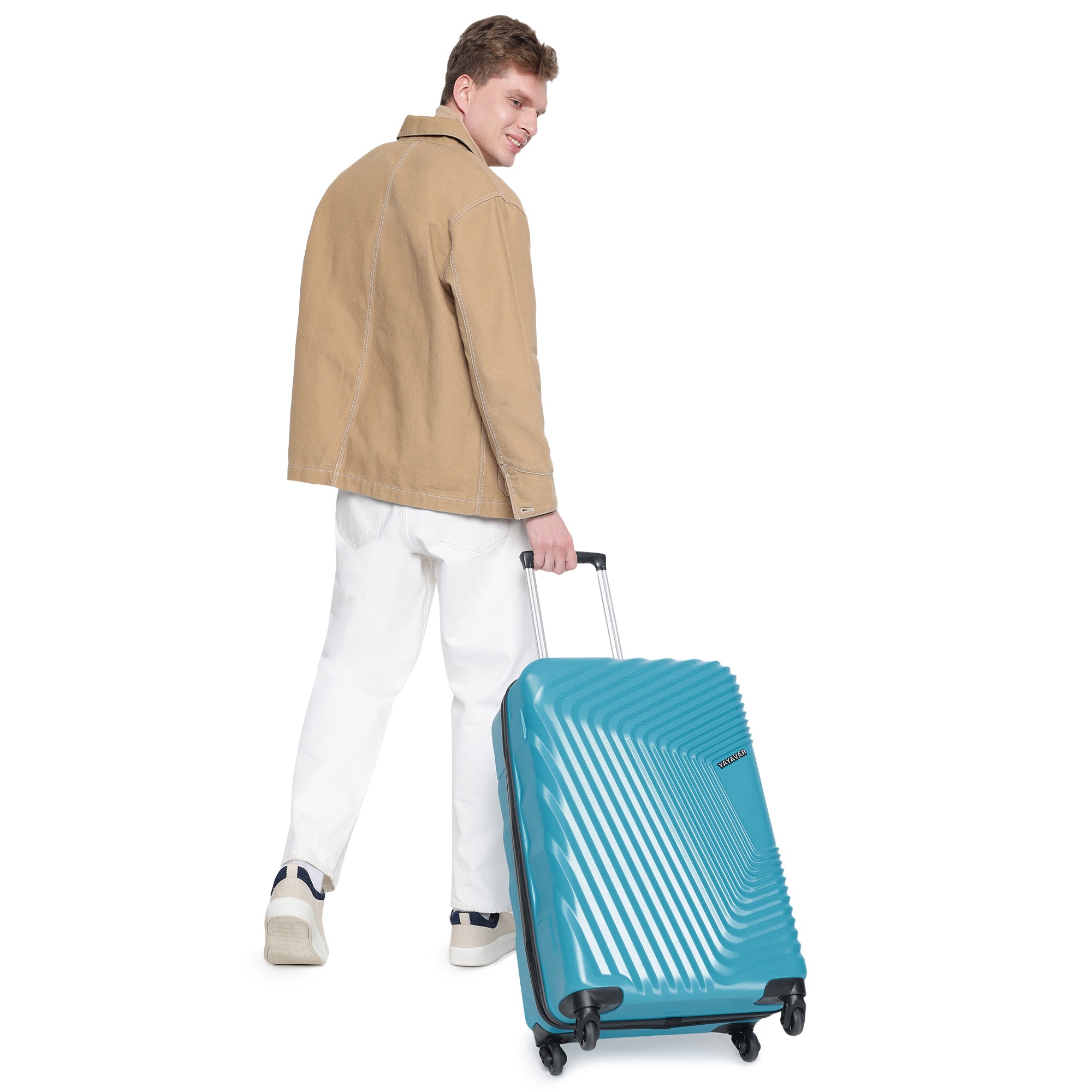 Monaco Teal Medium Trolley