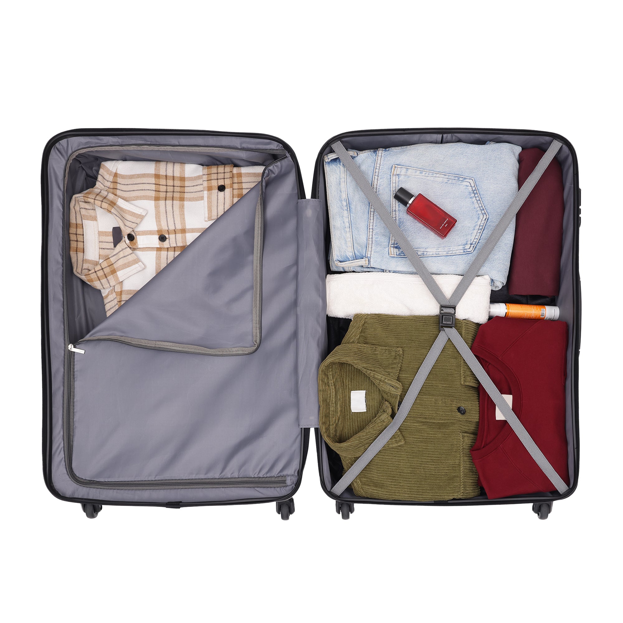 Monaco Teal Large Trolley