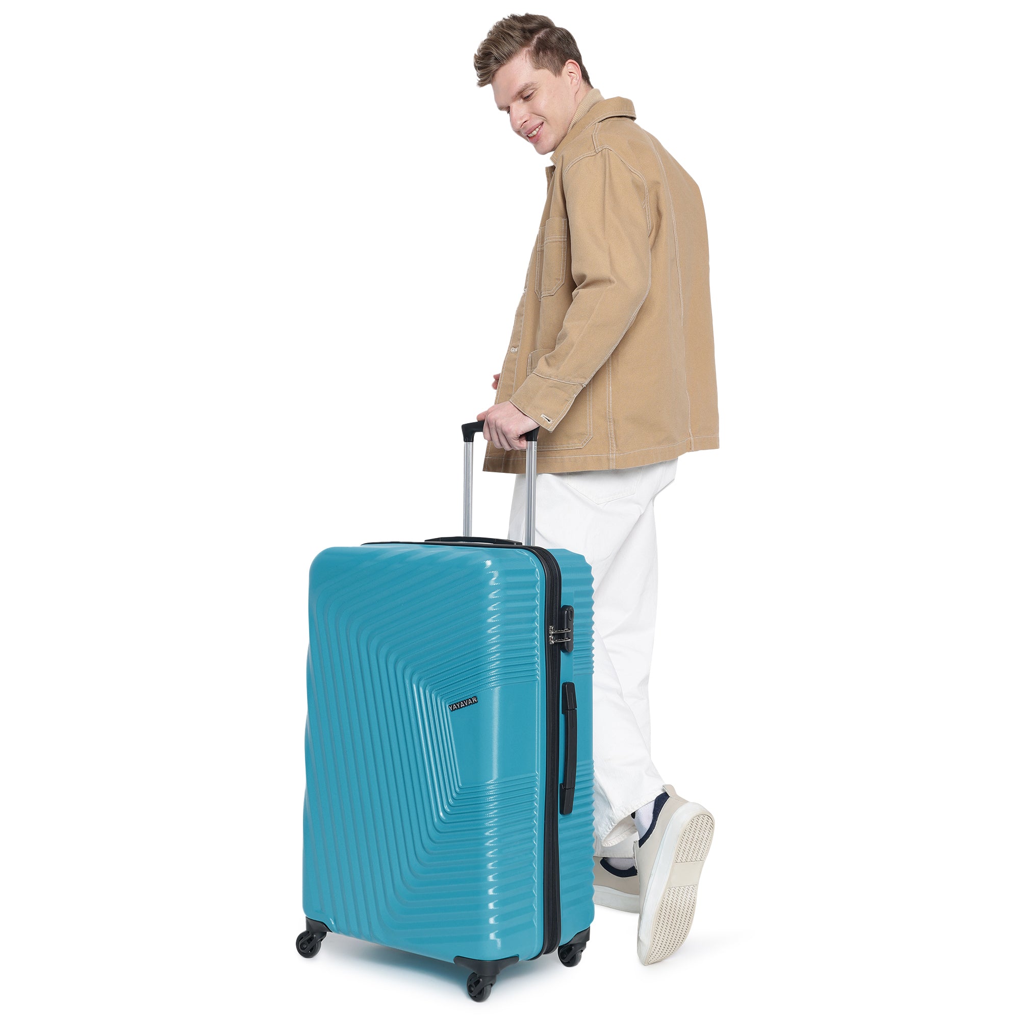 Monaco Teal Large Trolley