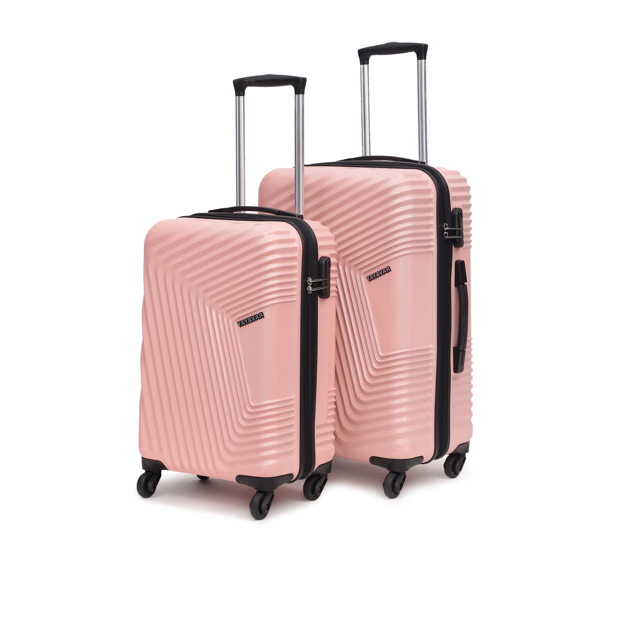 Monaco Baby Pink Set Of 2 Trolley