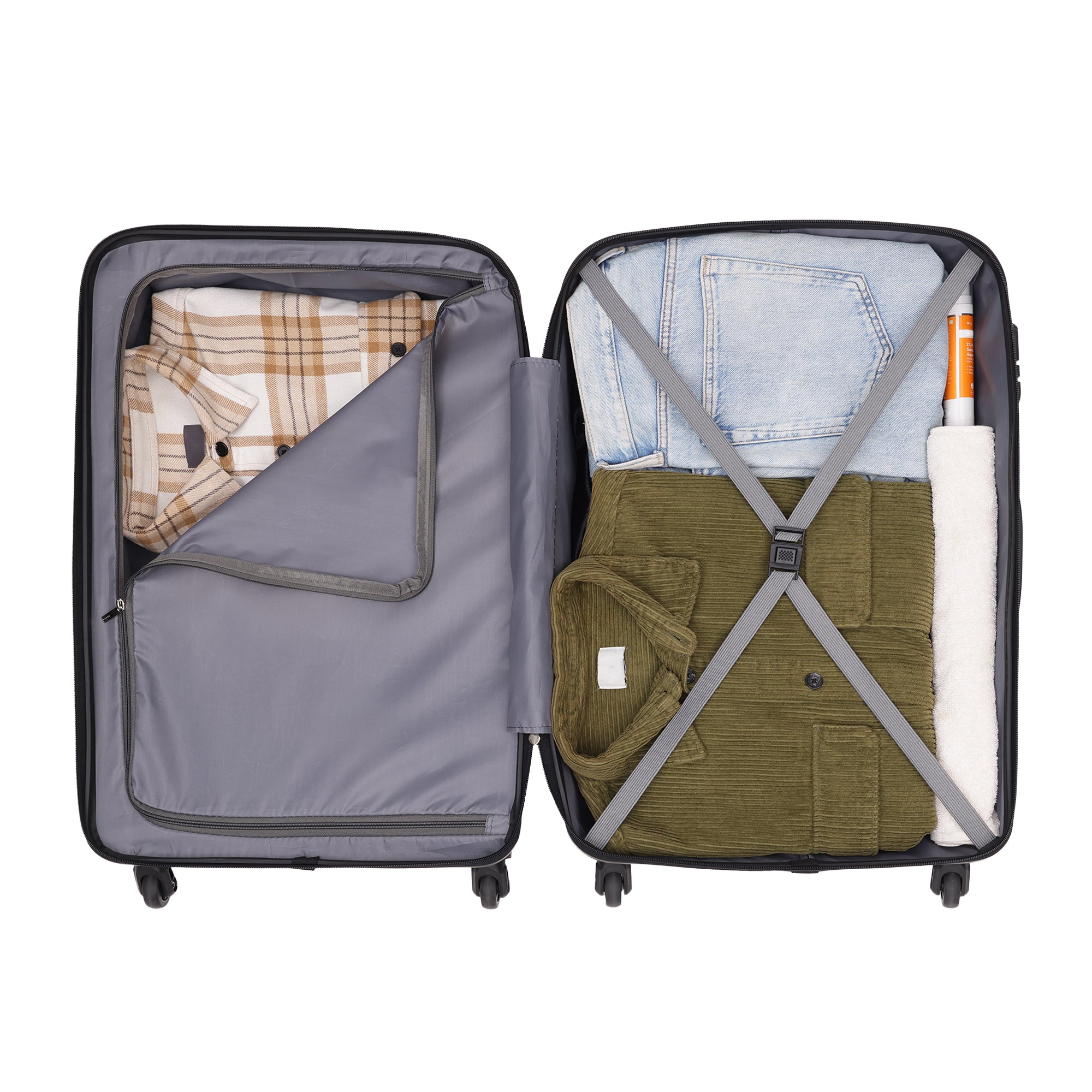 Monaco Baby Pink Set Of 2 Trolley